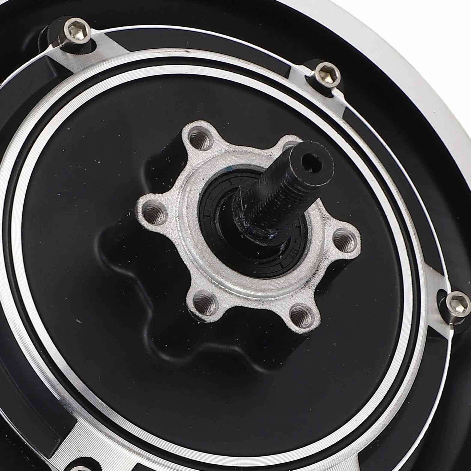 Motor de Cubo de Scooter Eléctrico 48V 1000W sin Escobillas Freno de Disco 10 Pulgadas