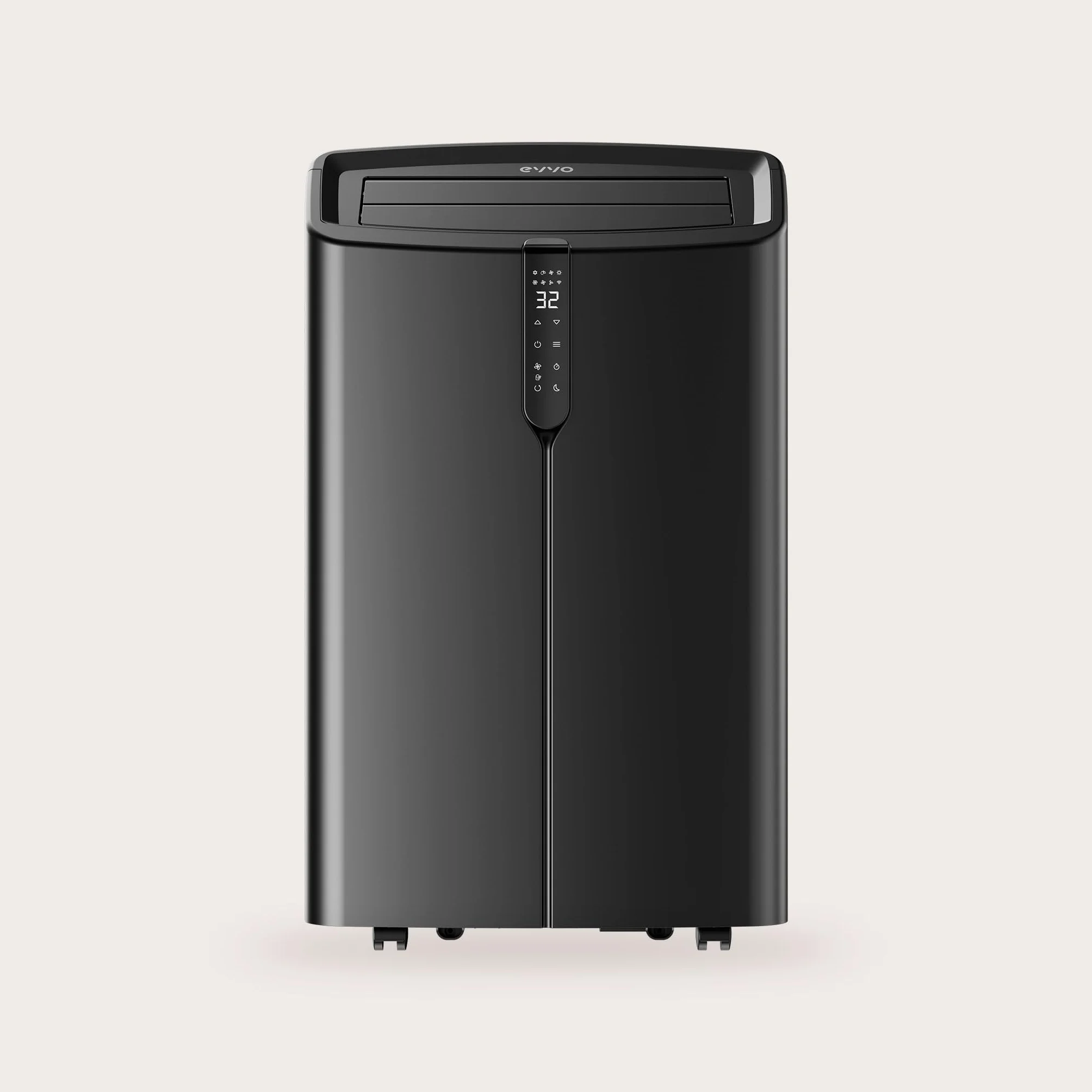 EVVO Clima P14 Silent WIFI - Aire Acondicionado Portátil 14000 BTU con Bomba de Calor - Pingüino Aire Acondicionado y Calefacción, WiFi, Silencioso, Deshumidificador, Frío y Calor con Kit de Ventana