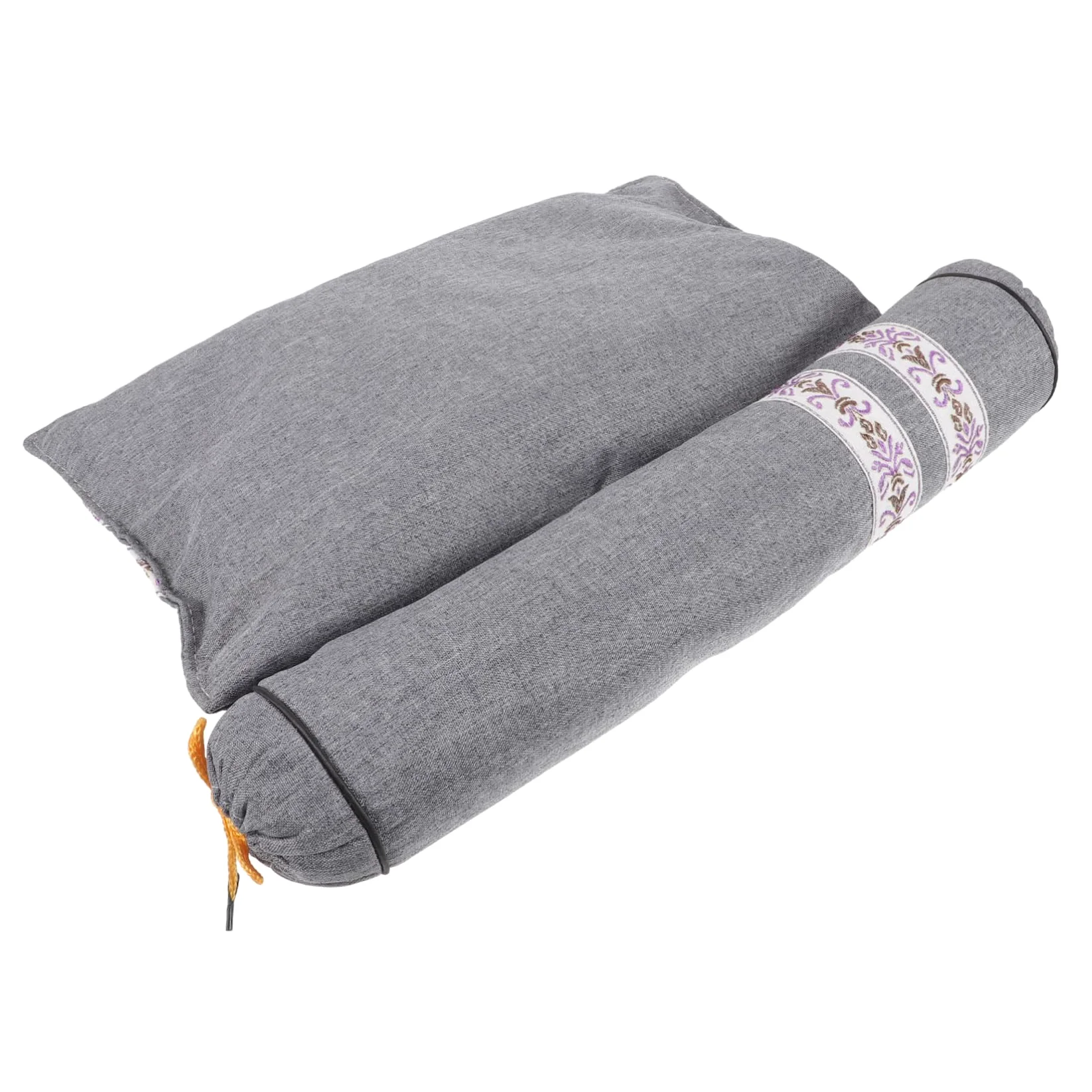 Cabilock Almohada Inteligente Cervical y Lumbar de Tela, Transpirable Soporte para Cuello y Espalda, Adecuado para Silla de Oficina y Coche