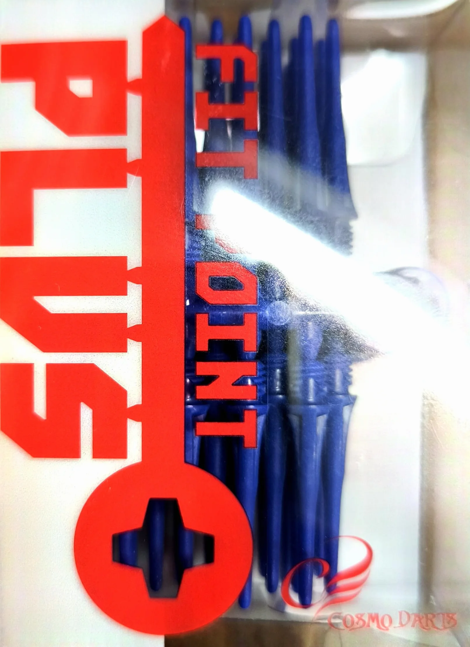 COSMO DARTS Puntas fit Point Plus d-Azul 2ba 25mm 50 unid