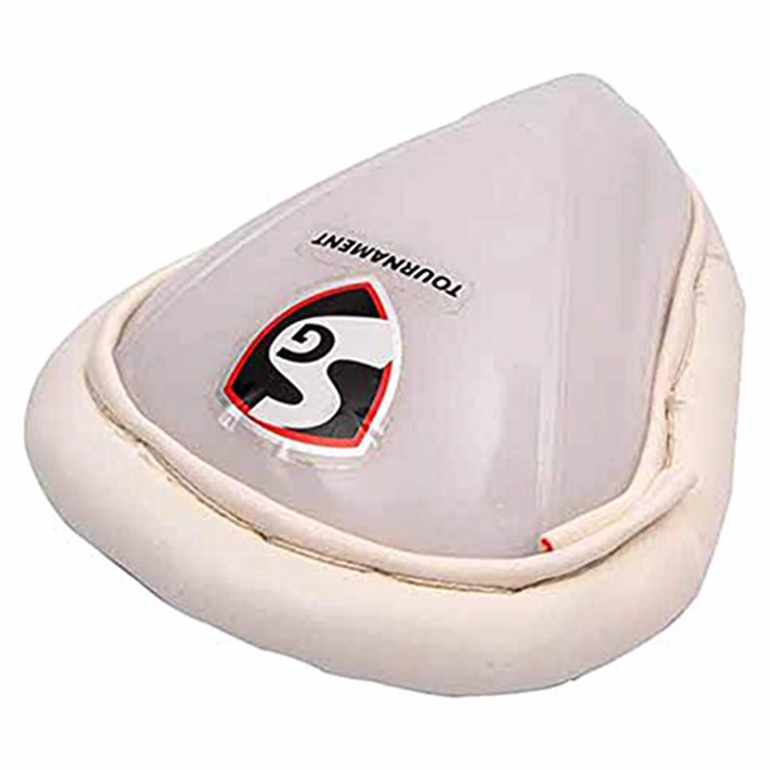 Almohadilla Abdominal Protector de Protección SG Tournament Blanco Tamaño Jóvenes