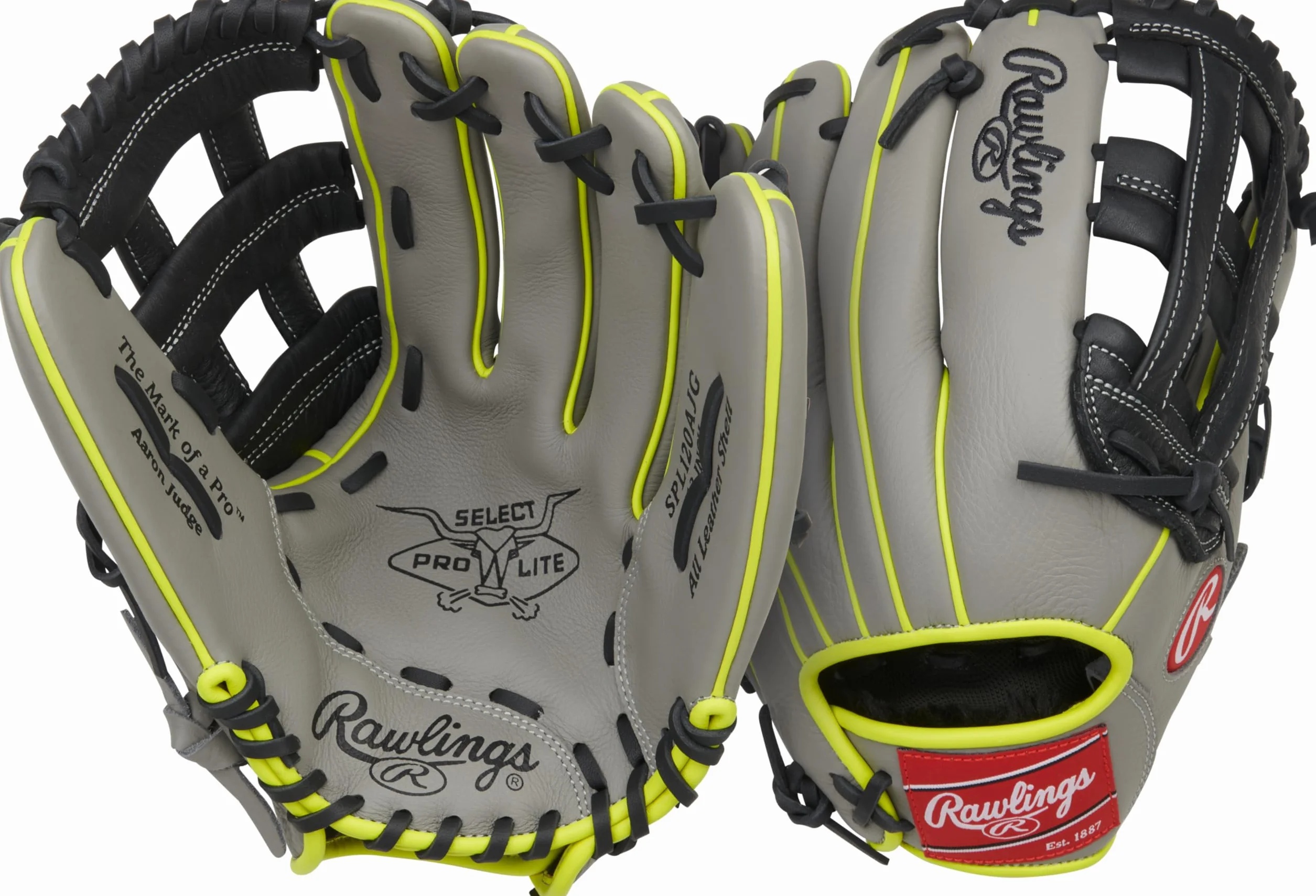 Rawlings Select Pro Lite Guante de béisbol Juvenil Pro Player 10.5-12.2 Pulgadas