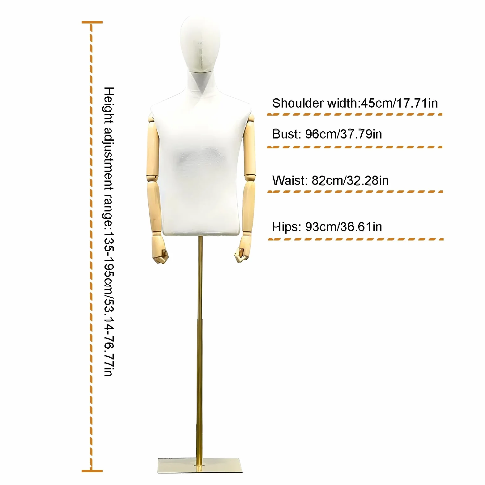 Maniquí Busto Masculina de Hombre, Maniquí Ajustable para Masculino, Forma Vestir Maniquí Masculino Exhibición de Escaparate