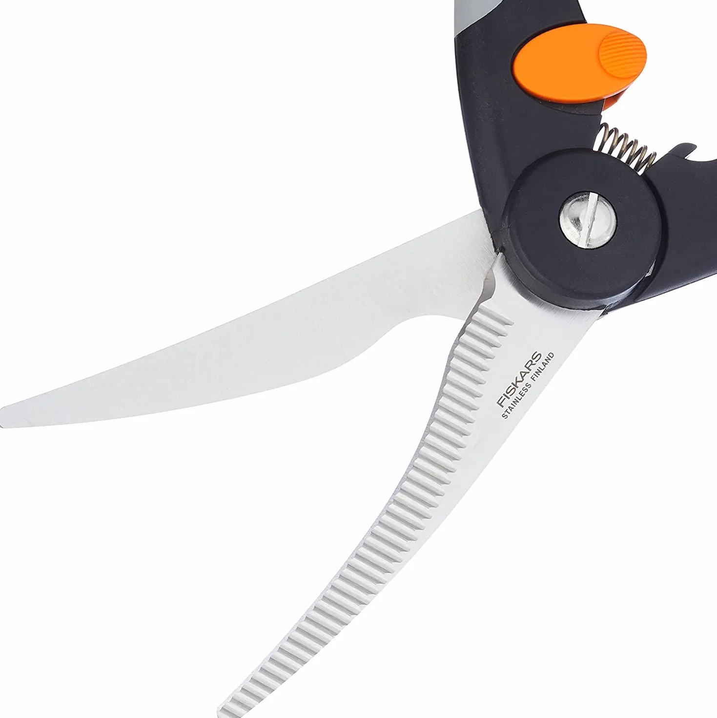 Fiskars Tijeras para aves, Longitud total: 25 cm, Acero de calidad/Plástico, Functional Form, 1003033