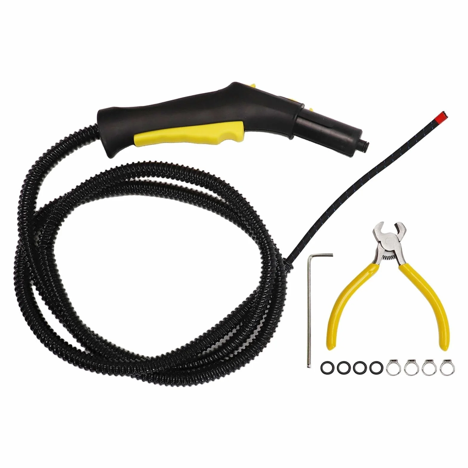 Manguera de repuesto para limpiador de vapor para Karcher SC1 y SC2 SC3 y SC4 modelos 4.322-048.3, accesorios de repuesto de manguera larga para fregona de limpieza del hogar