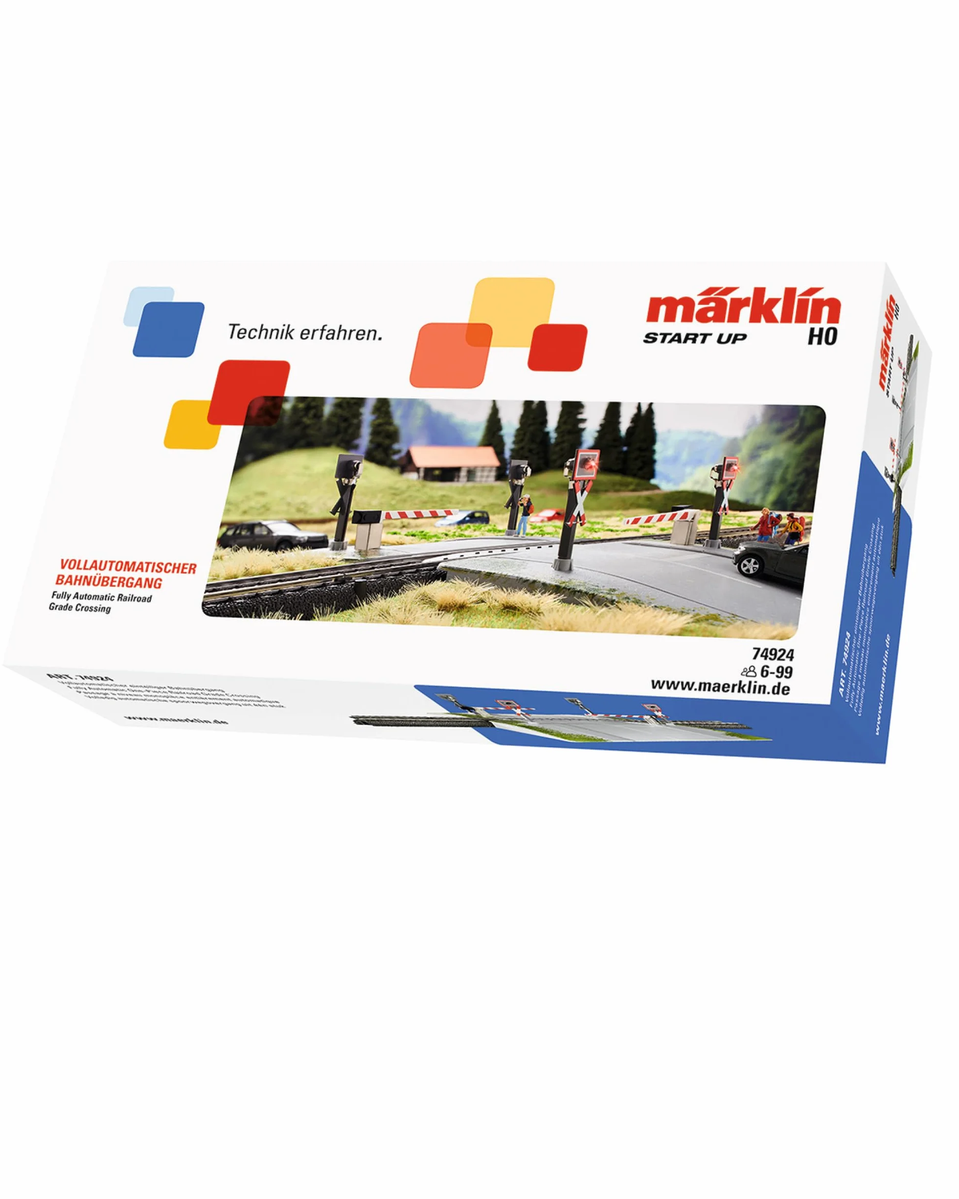 Märklin Start up 74924 - Paso de Tren automático (vía H0)