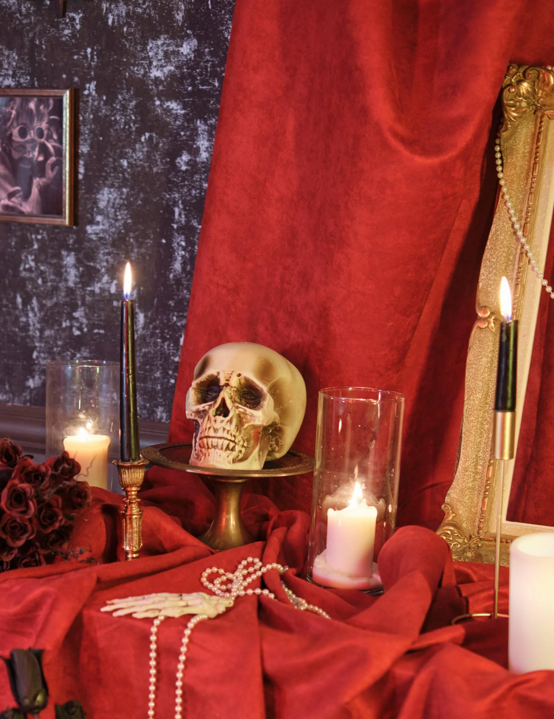 DEGUISE TOI Decoración Calavera de plástico