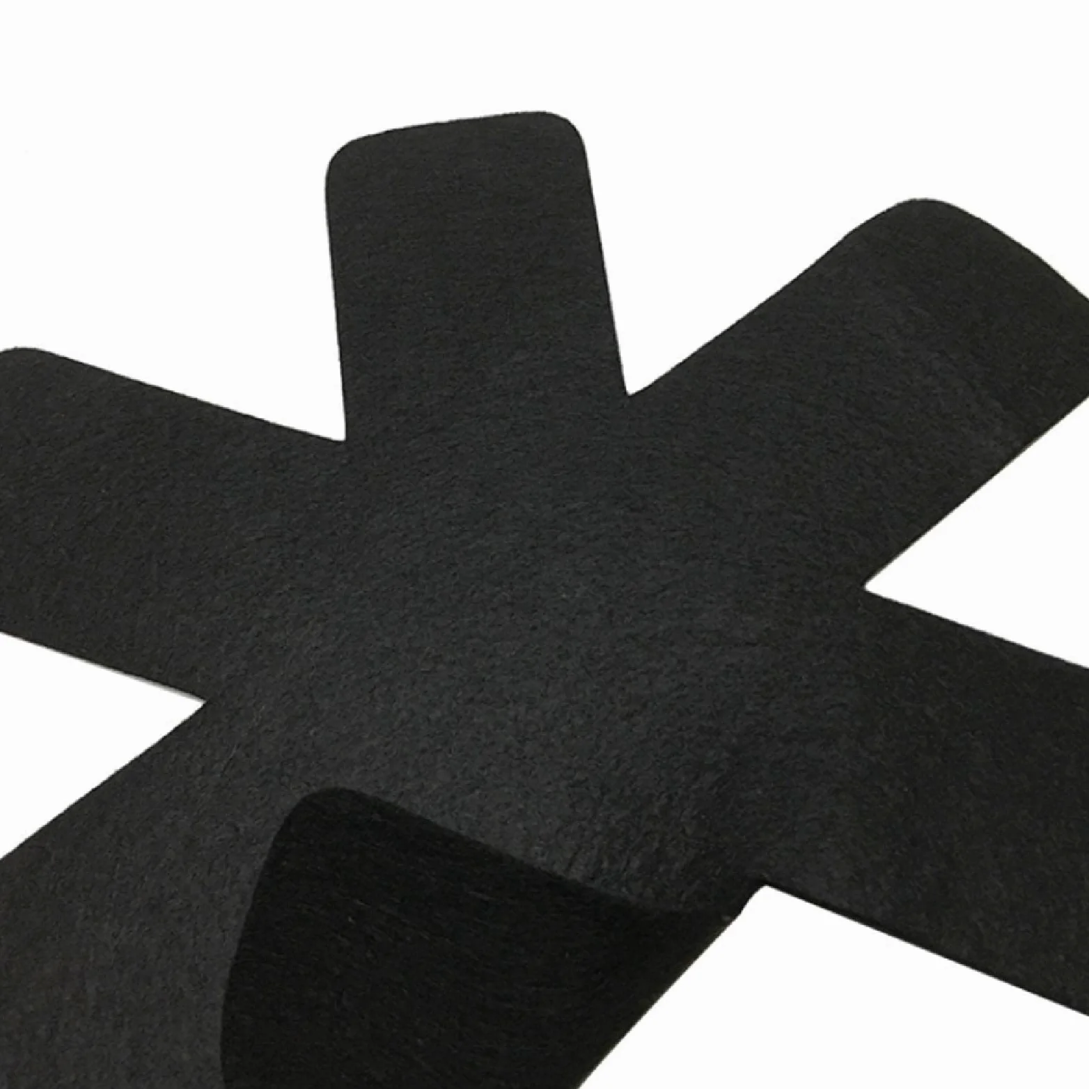 Separadores de ollas y sartenes, Protector de sartenes para Evitar arañazos - Juego de 8 Protectores de ollas para apilar, sartenes, cacerolas, sartenes de gres, Wok 38cm