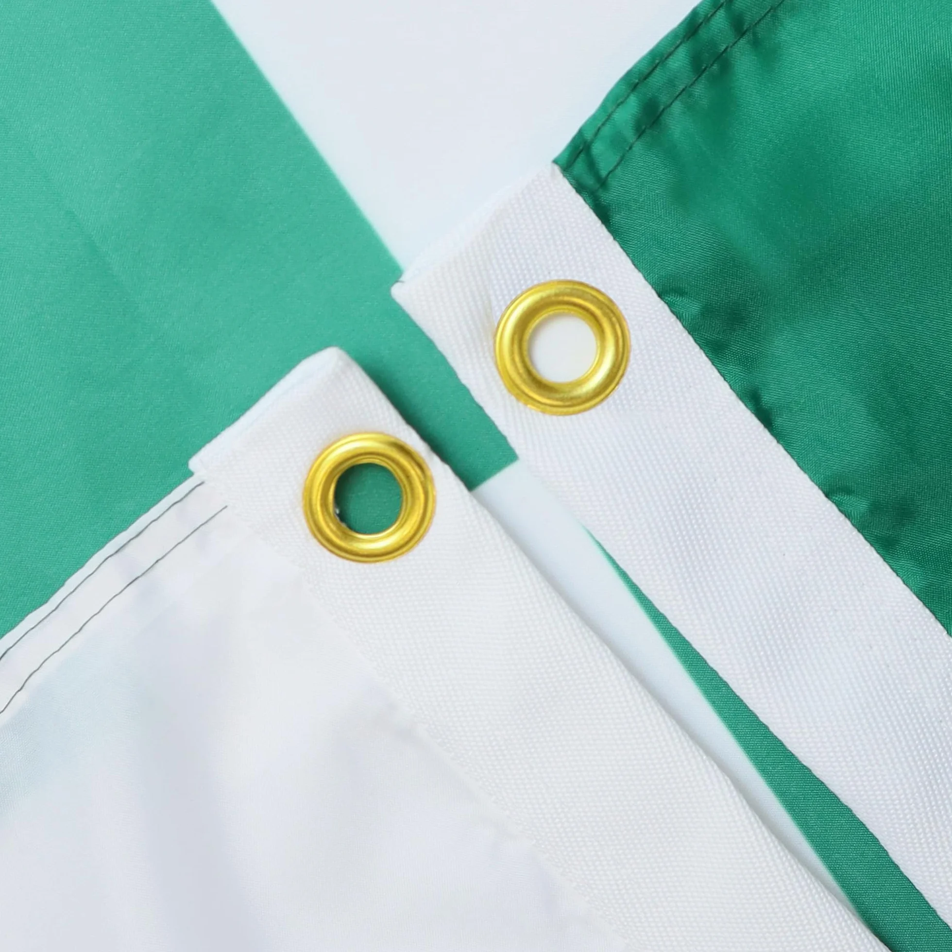 AZ FLAG Bandera A Cuadros Verdes Y Blancos 90x60 cm Bandera De Carreras Automoviles 100% Poliéster