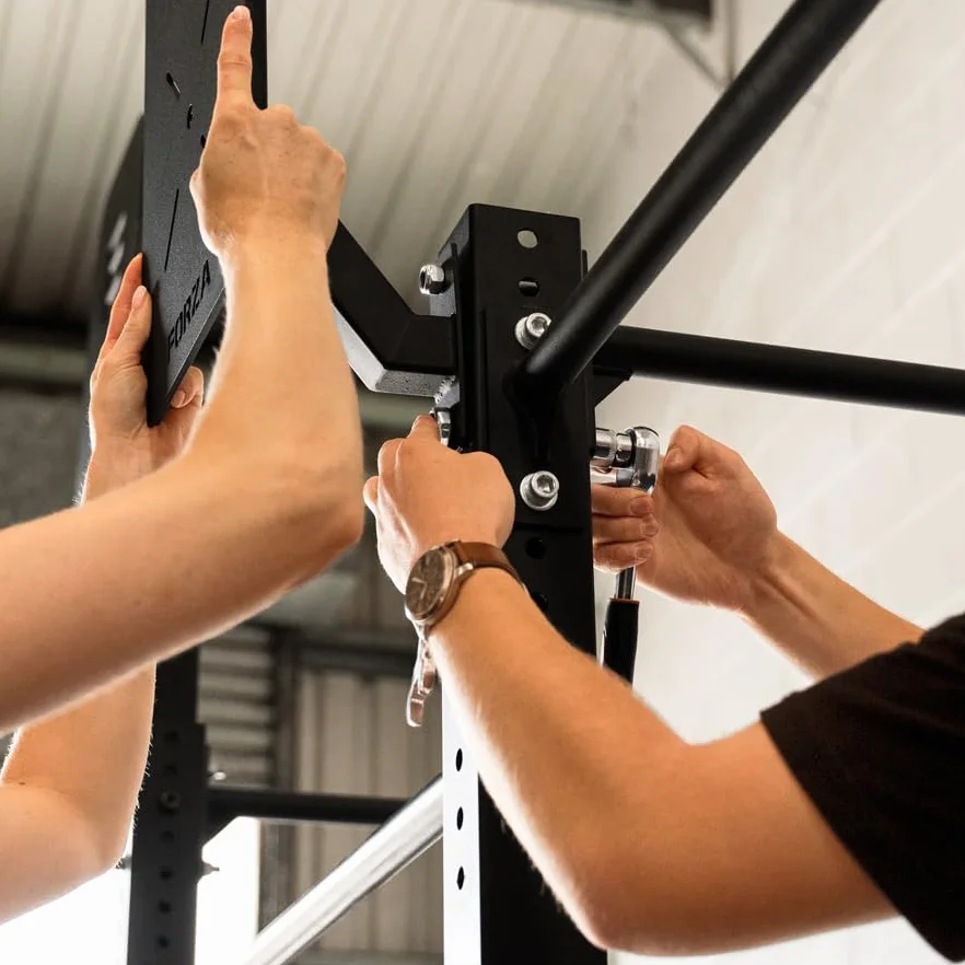 FORZA Objetivos de bola de pared Placas de acero resistentes individuales y dobles para crossfit entrenamiento funcional Alto impacto recubrimiento en polvo montaje en pared