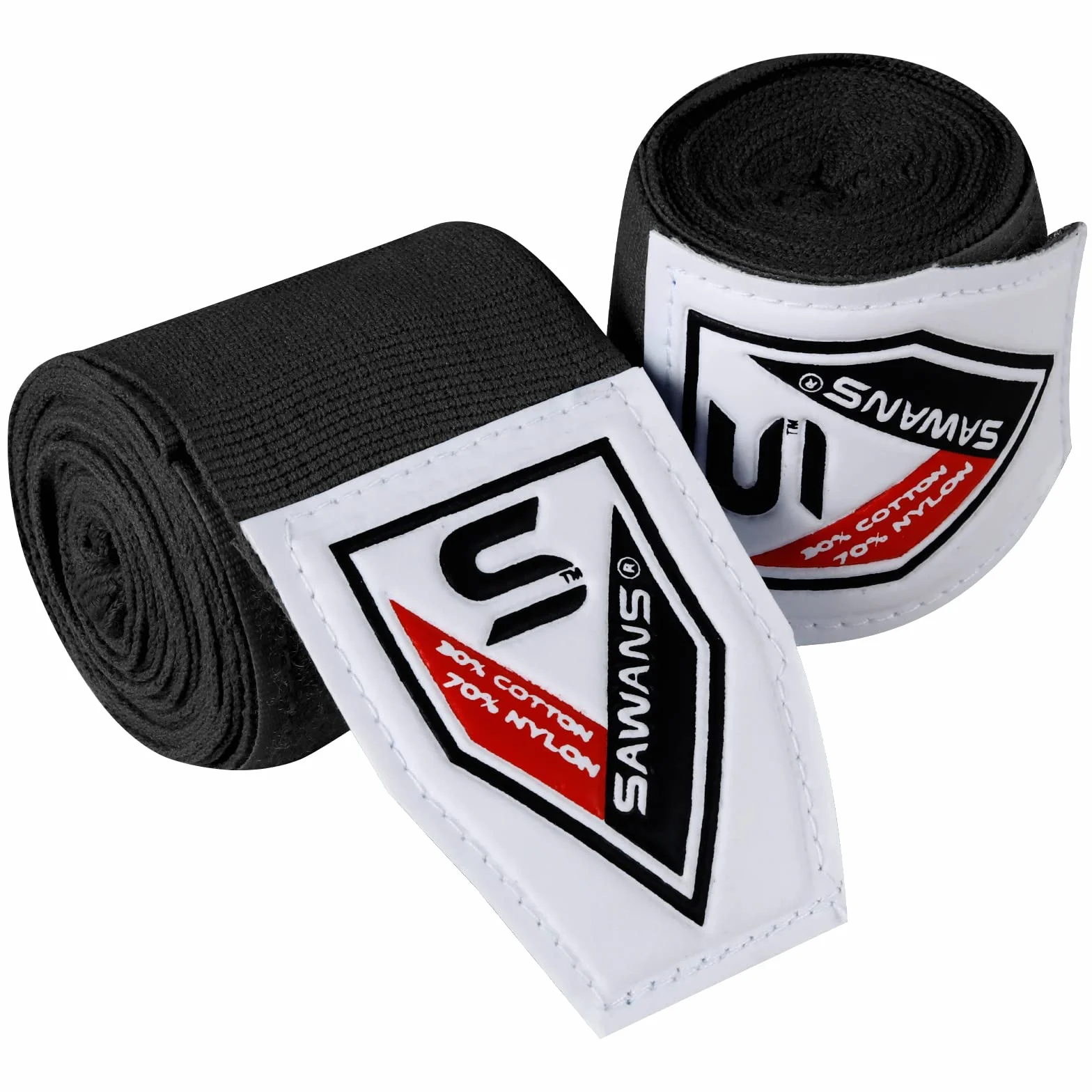 SAWANS Envolturas de Mano de Boxeo Vendajes de Artes Marciales 4.5 Metros Correas de Apoyo de Muñeca Entrenamiento