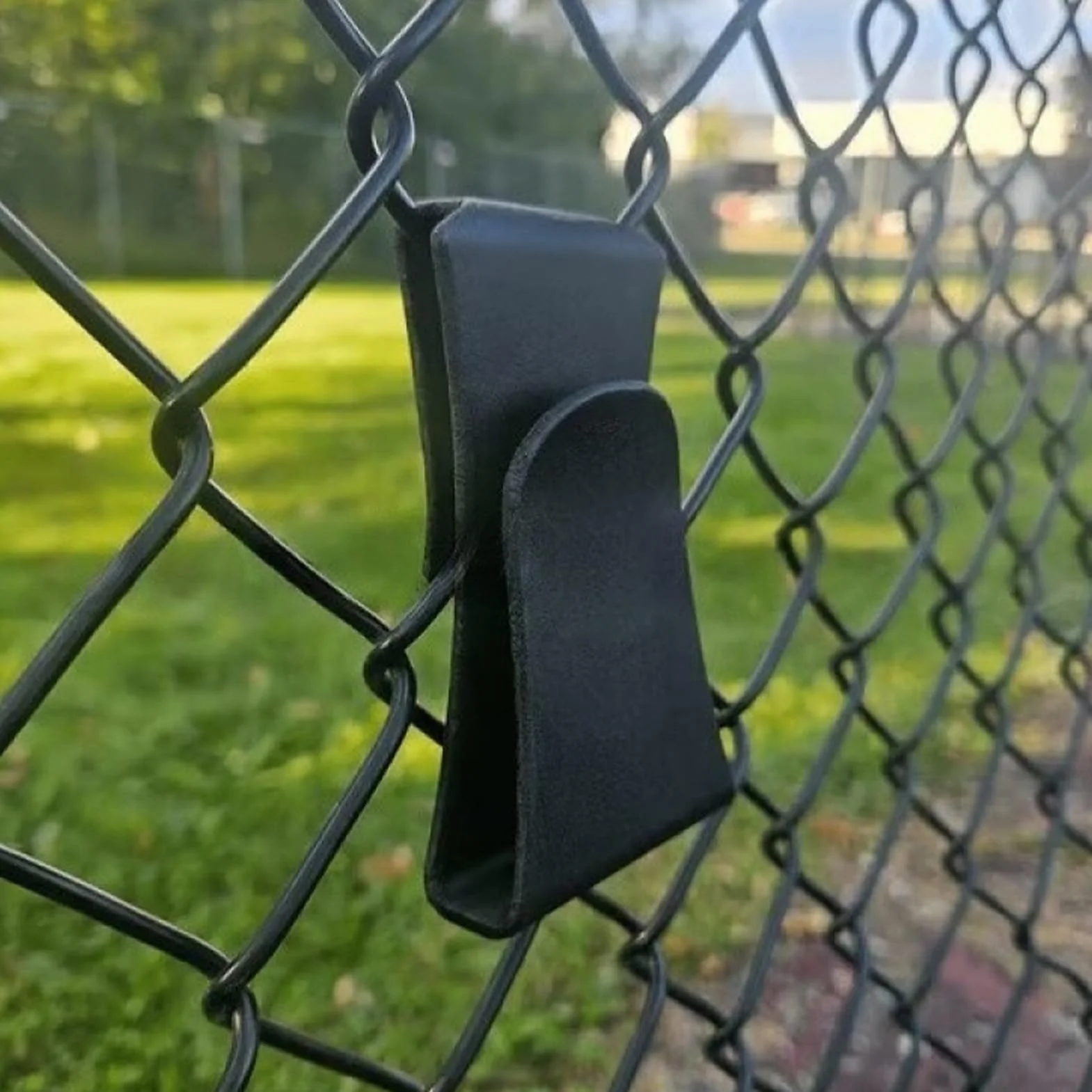 Genérico Soporte para Teléfono en Valla | Base con Vista de Raqueta para Grabadora - Sujetador para Smartphone en Red de Pelotas - para Gimnasio Ejercicio al Aire Libre Tenis y Pádel