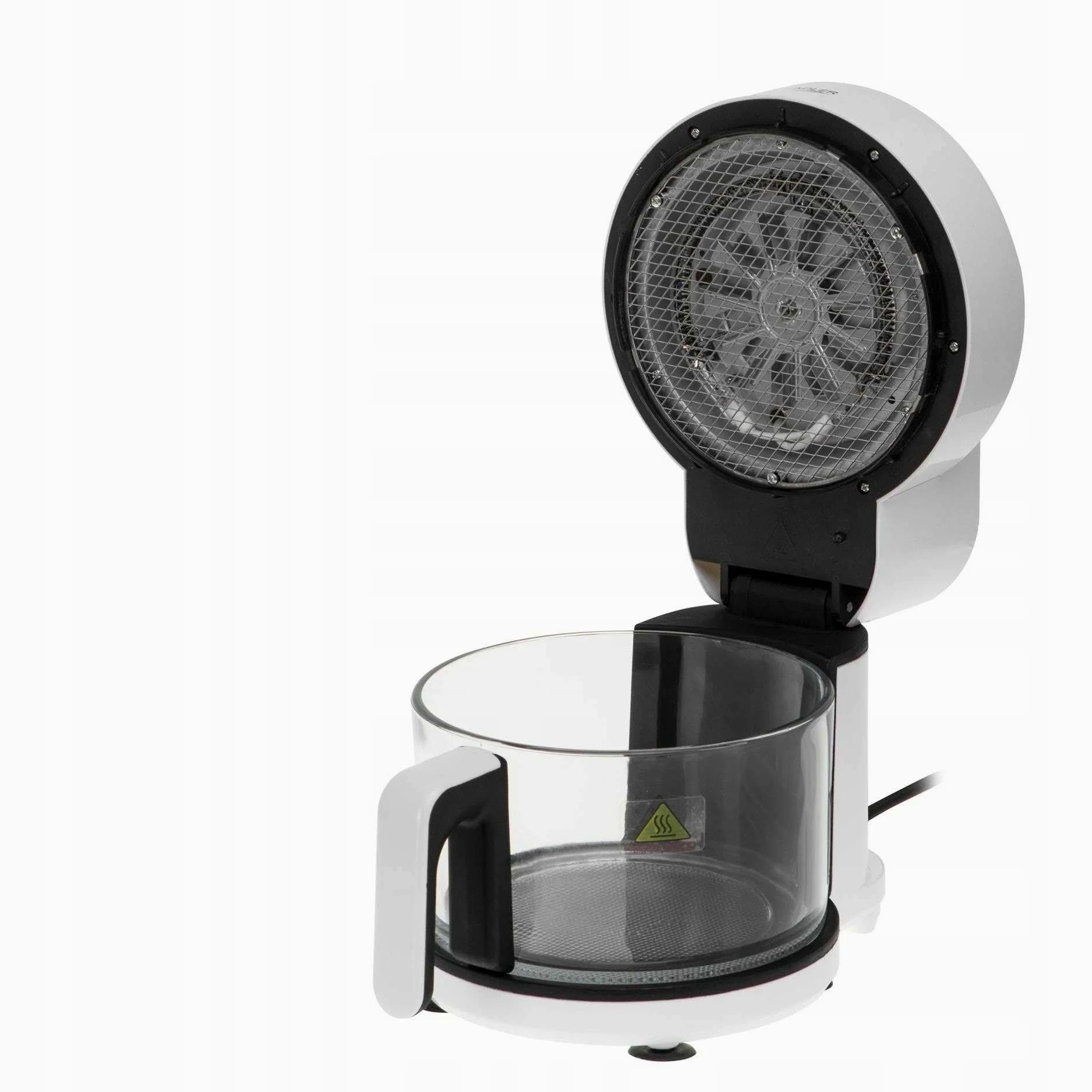 ADLER Air Fryer - Horno con cuenco de cristal 3L