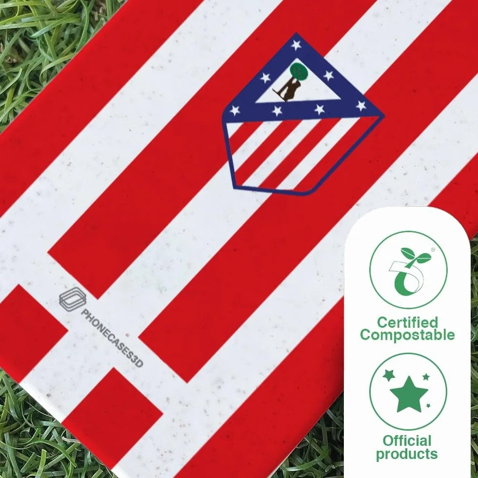 Funda Móvil Apple iPhone 17 Atlético de Madrid Escudo Equipación Protección Ligera Resistente Blanco