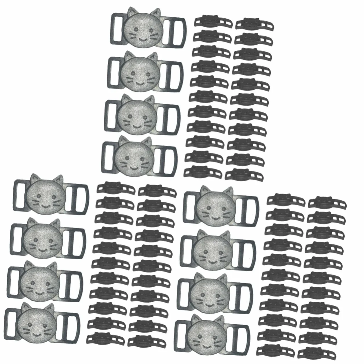 DOITOOL Hebillas Plásticas Ajustables De Rápida Para Conectar Collares De Mascotas Hebillas Resistentes Y Prácticas Para Mochilas Y Equipaje