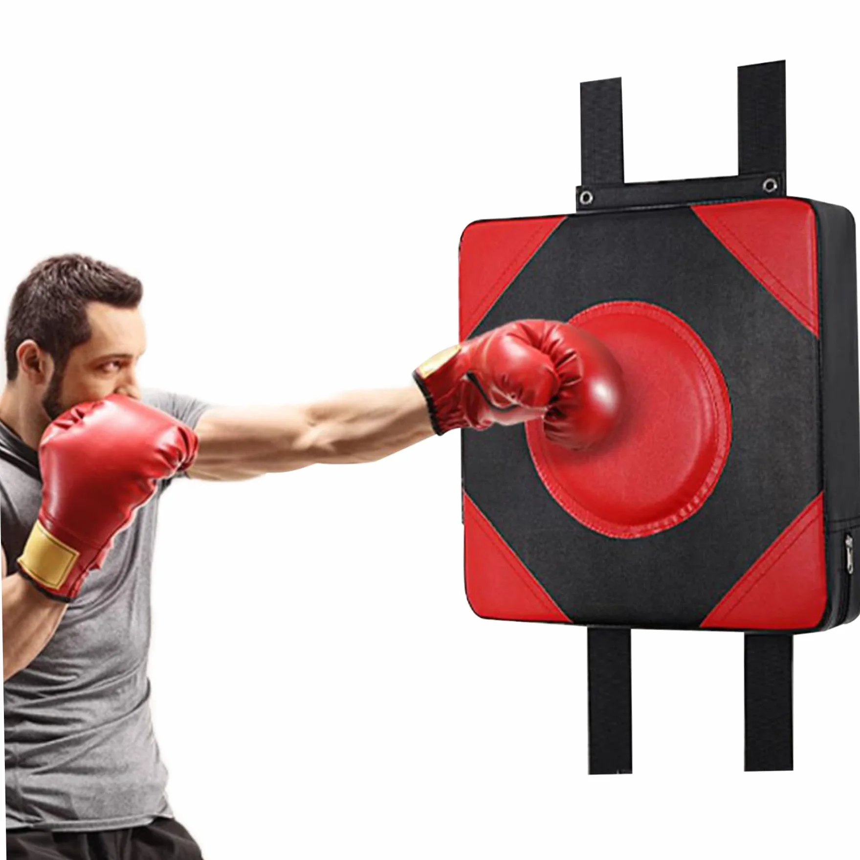 Almohadilla de Perforación de Boxeo de Pared, Bolsa Ajustable de 12 Pulgadas, Máquina de Boxeo Impermeable