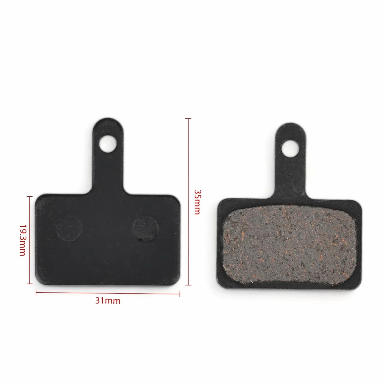 Pastillas de Freno Semimetálicas para Patinete Eléctrico Kaabo Wolf 11/11+ /X/Pro/King/King Mantis Pro 8 10 Vsett, 1 Par
