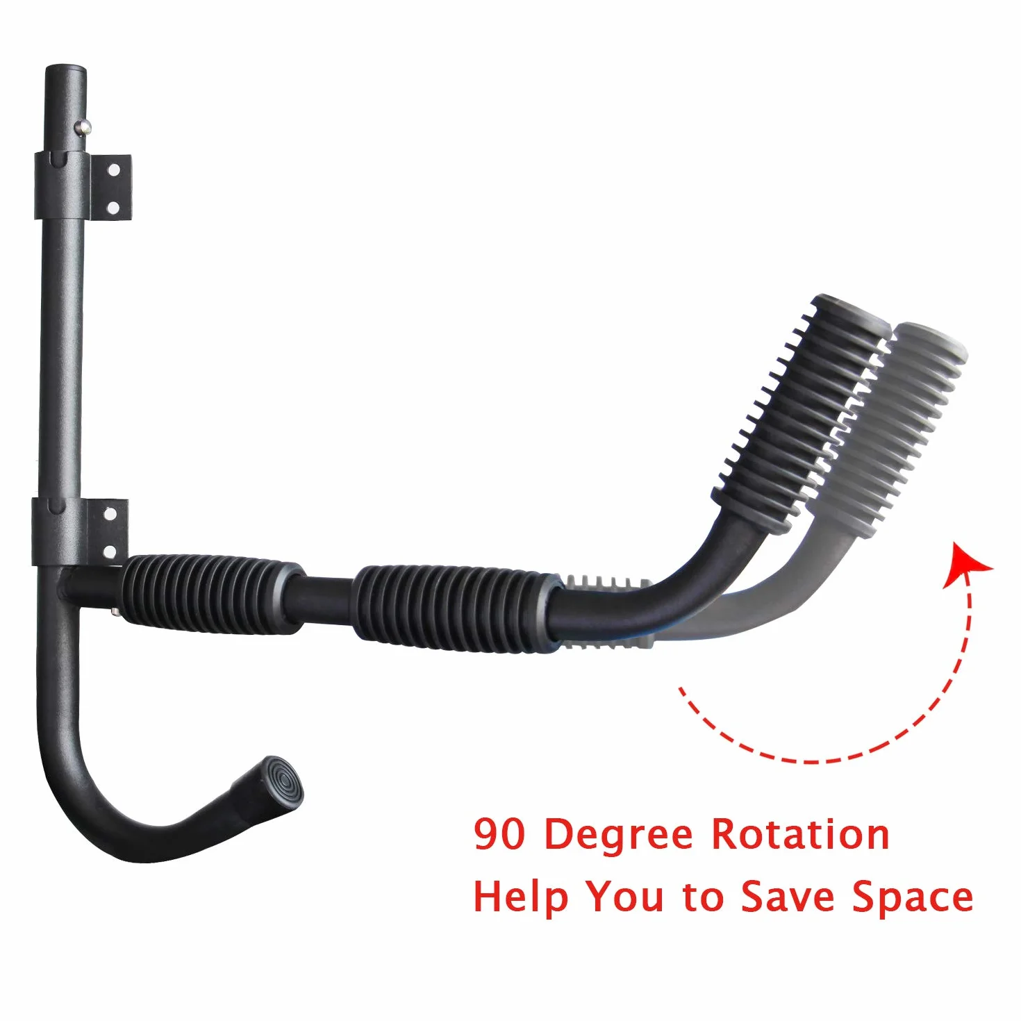 Estante de Almacenamiento para Kayak, Ganchos de Pared de Acero Resistente, Capacidad 80 Libras