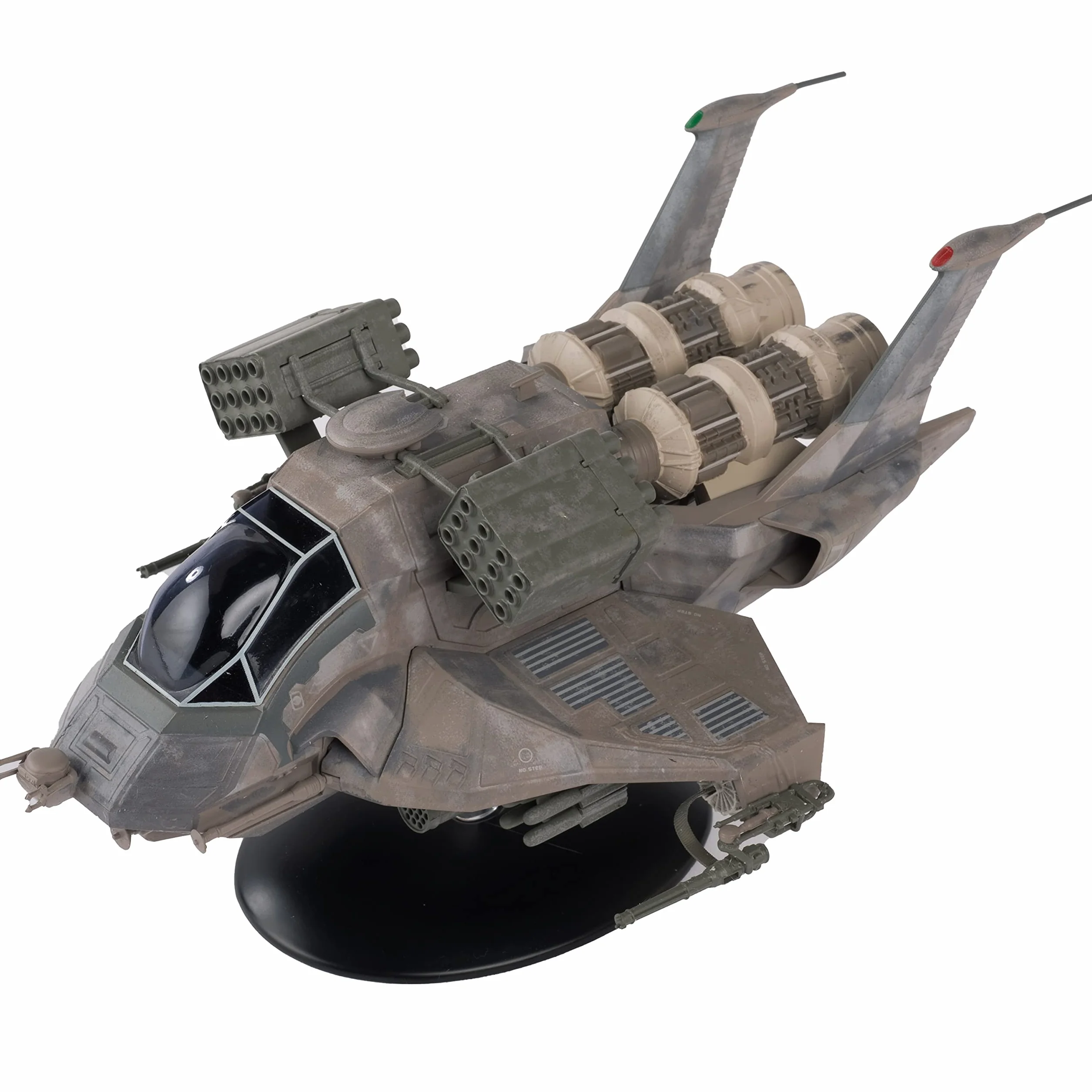 Battlestar Galactica - Raptor colonial pesado de Battlestar Galactica - Eaglemoss Collections