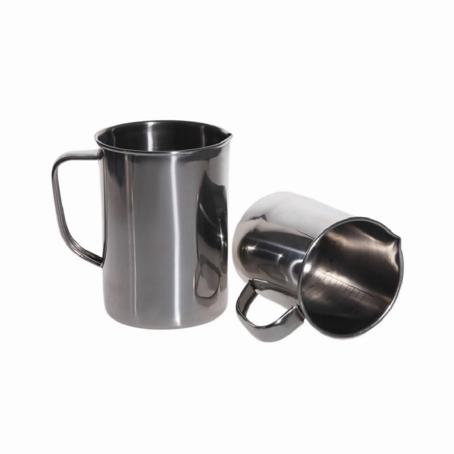 Run Ken Vaso Medidor De Acero Inoxidable Con Mango Vaso Graduado Equipo De Laboratorio O Utensilios De Cocina(500ml)
