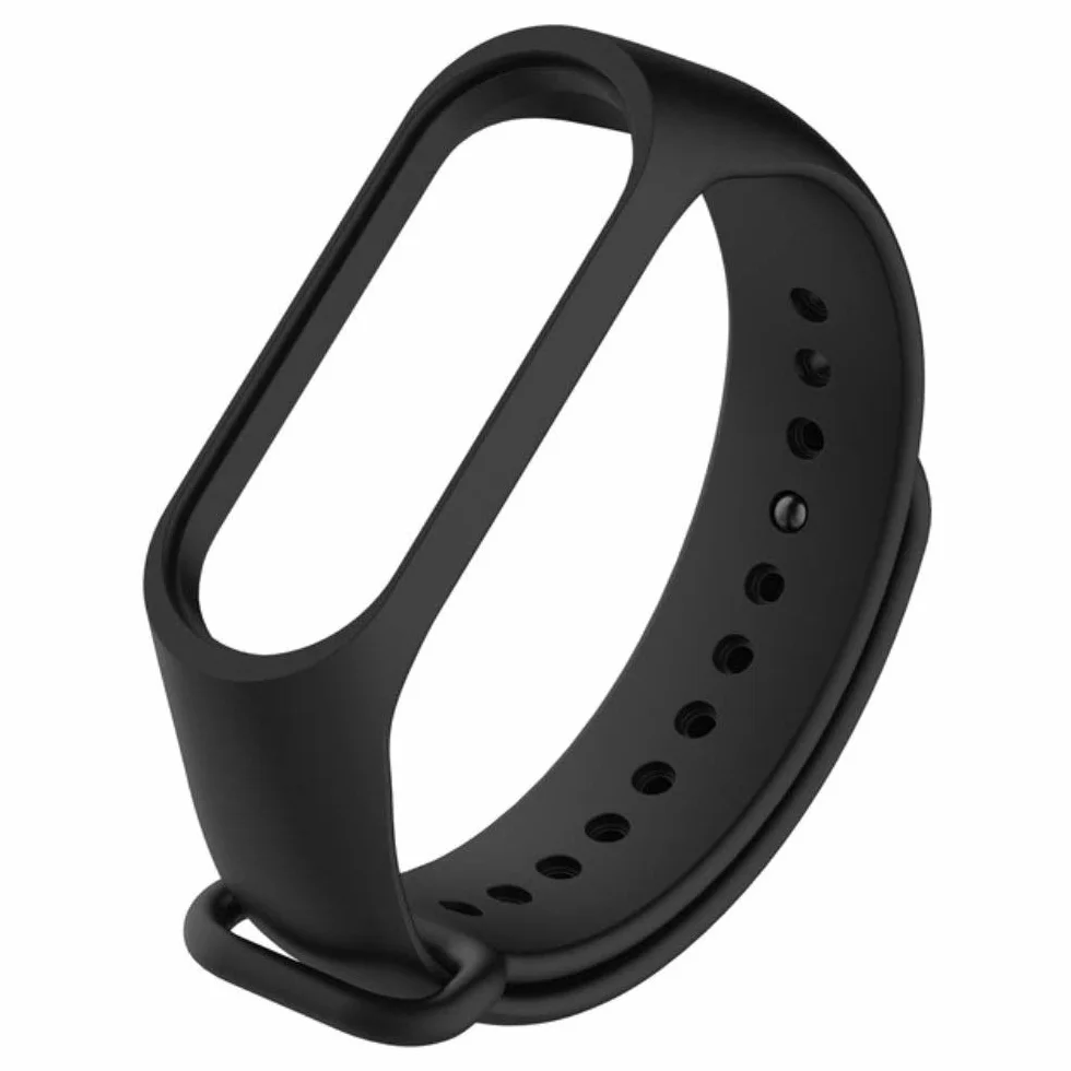 REY Correa Recambio para XIAOMI MI Band 5-6 - 7 - AMAZFIT Band 5, Pulsera Ajustable Negro