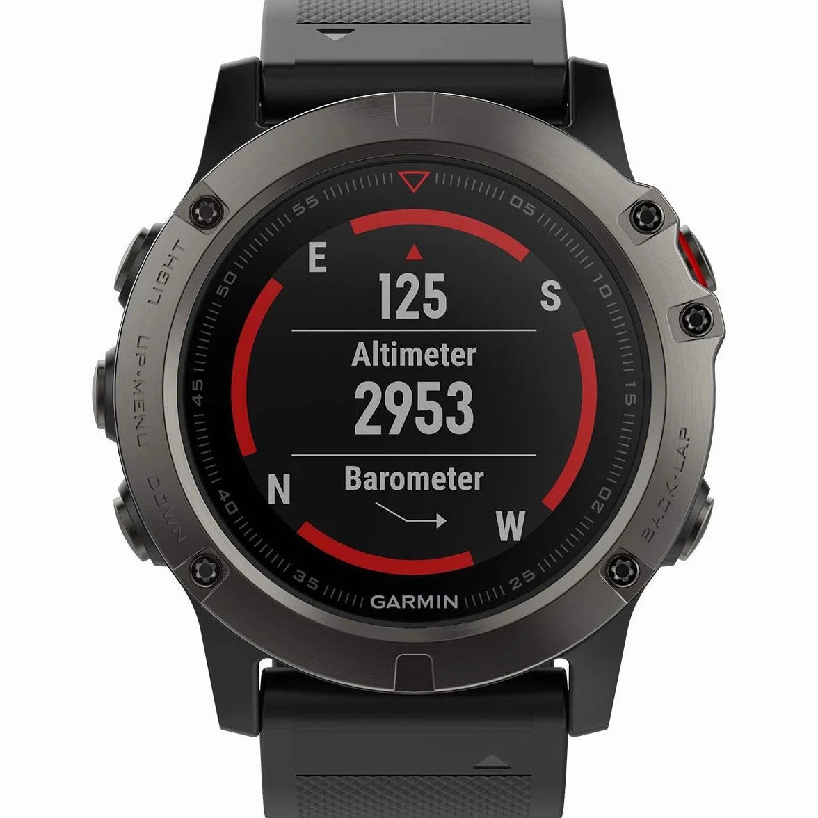 Garmin Fenix 5X GPS reloj con pulsómetro hombre negro gris