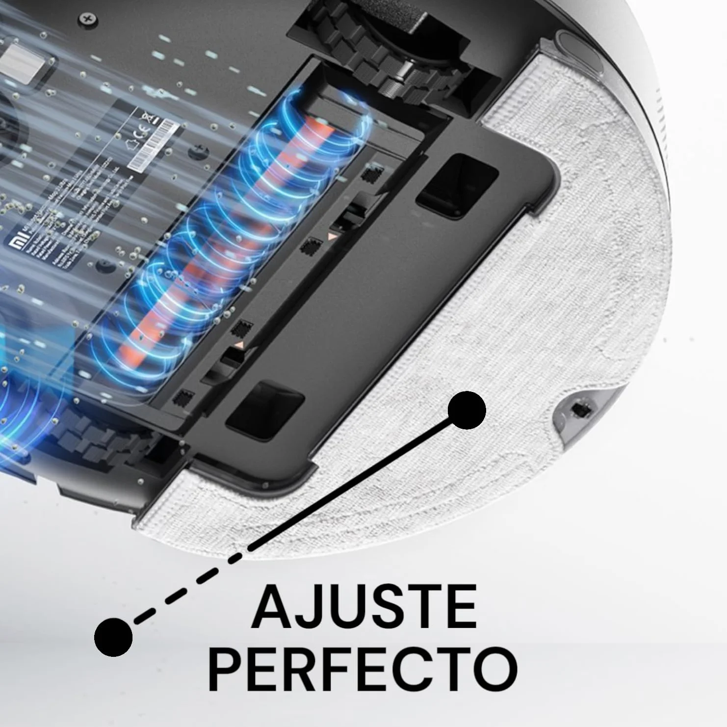 Repuesto de 5 Trapos de Microfibra Lavables para Robot Aspirador Dreame BOT Z210 Pro, D10 Plus, L10 Plus, Xiaomi Vacuum mop 2 Ultra. Accesorio de Limpieza.