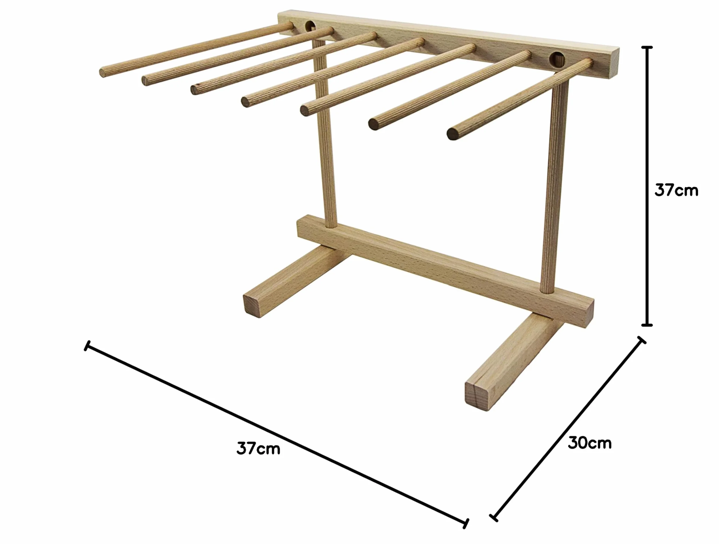 ELETTRO CENTER Art.A389 - Secador de Pasta de Madera, Color Beige, 37 x 30 x 30 cm