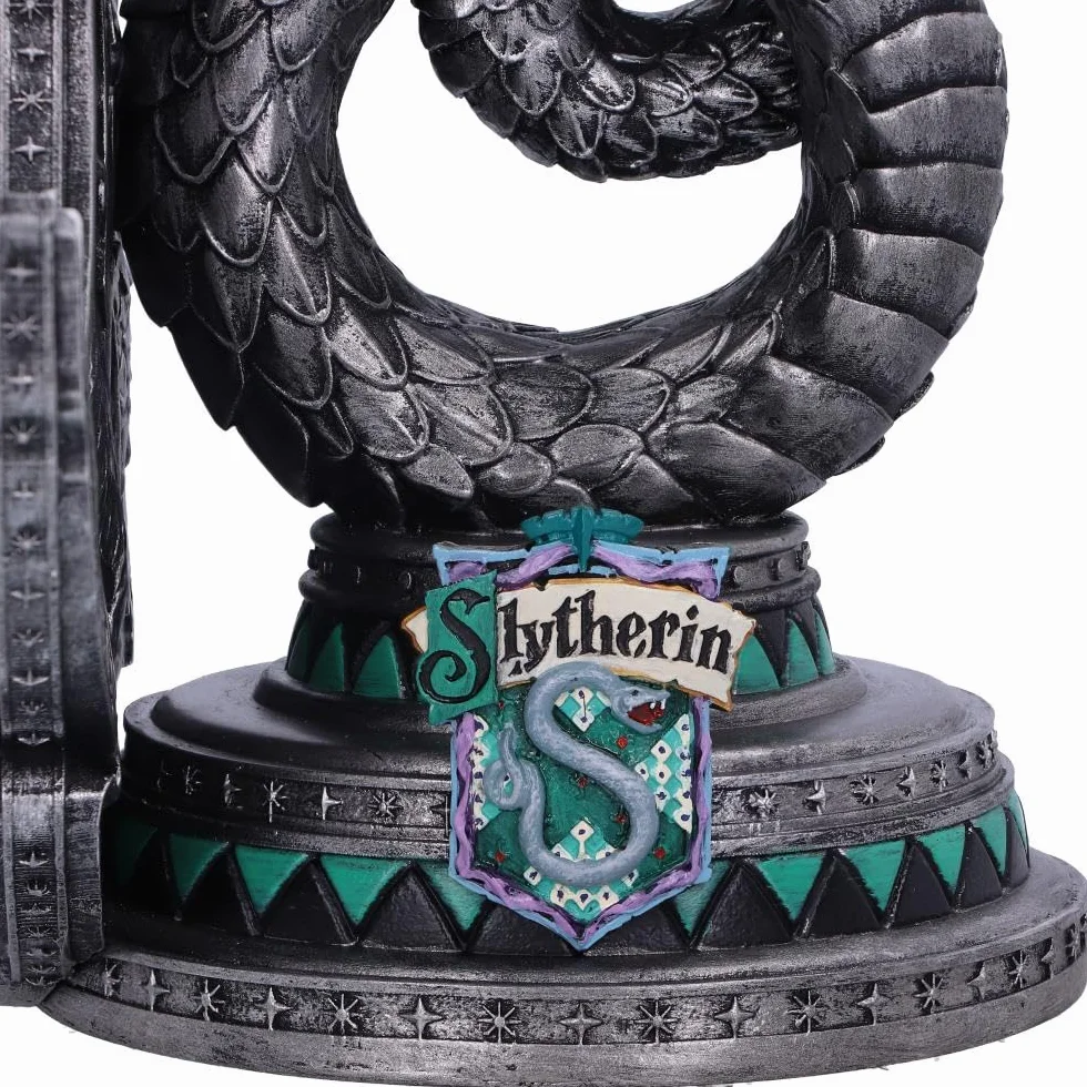 Nemesis Now Sujetalibros con Licencia Oficial de Harry Potter Slytherin, 20 cm, Plateado, B5958V2