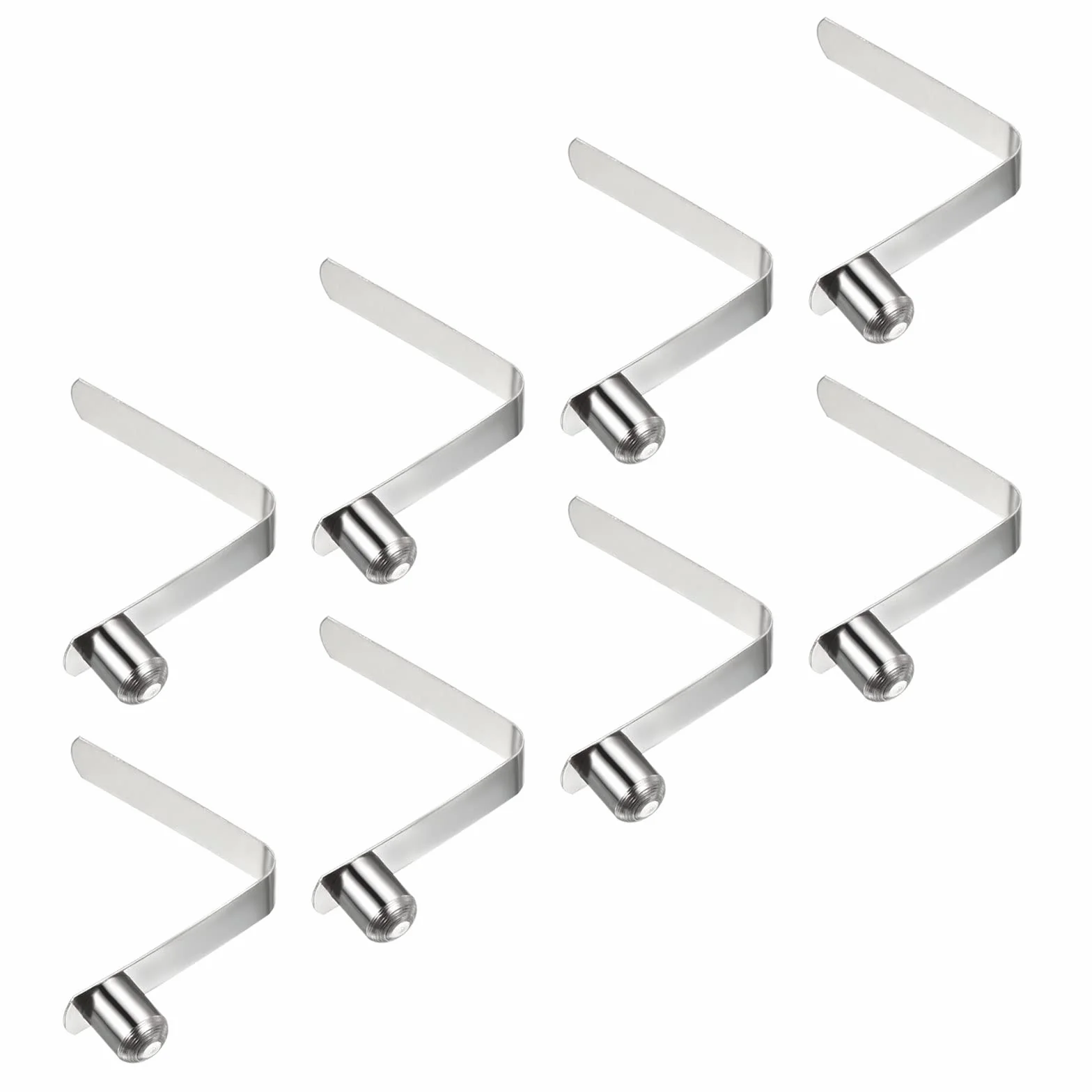 PATIKIL Kayak Remo Broches 12x9,5mm Acero Botón Sólido Poste Pulsador 8 Paquetes