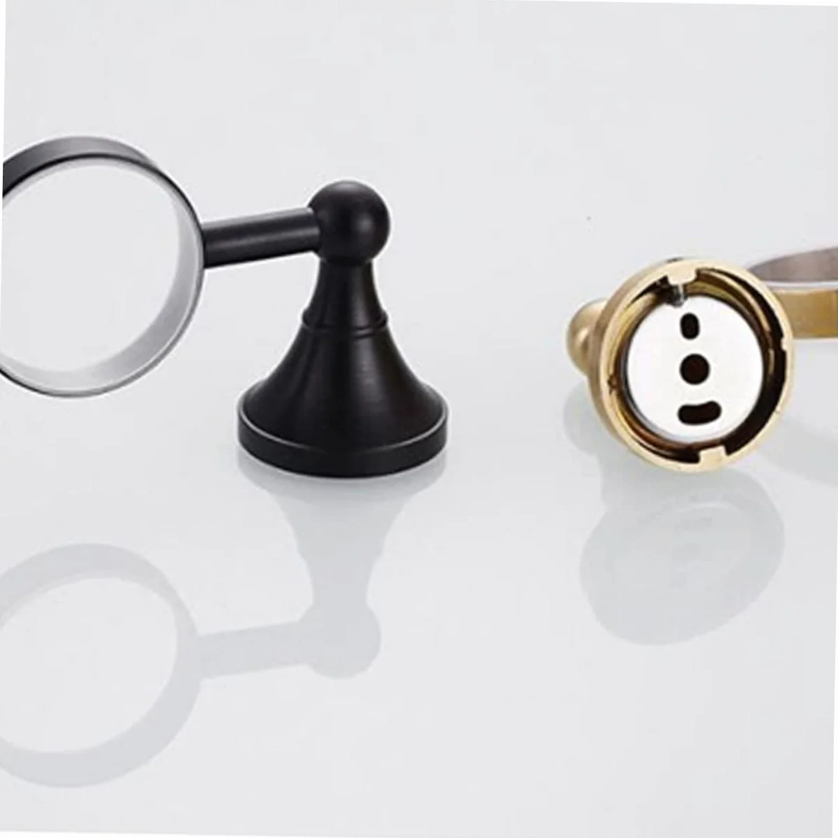 Portavasos Retro De Cerámica Soporte para Vaso De Cepillo De Dientes Individual Accesorios De Baño para Pared para Cocina o Baño