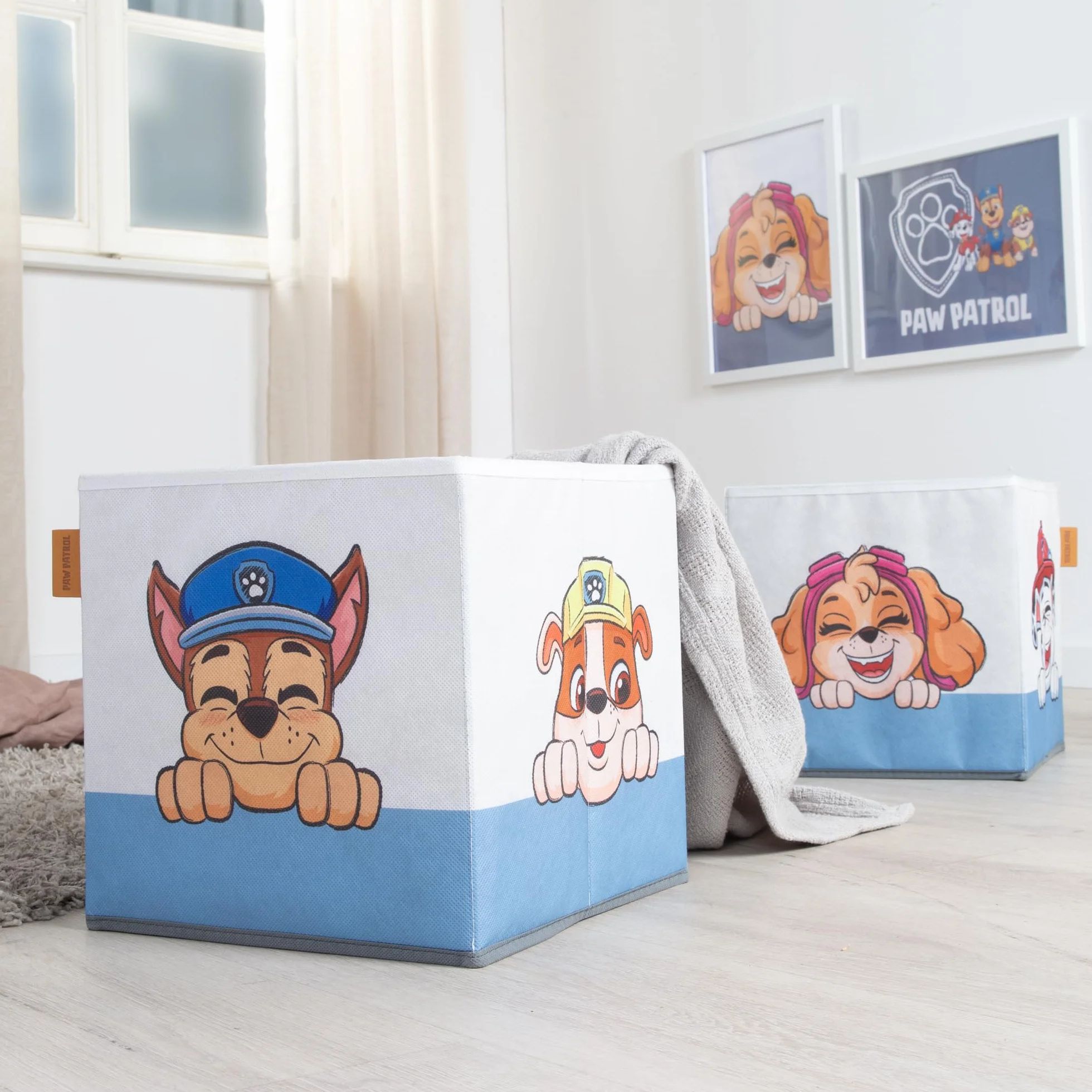 Caja de Almacenaje Paw Patrol para Niños 27 x 27 cm Plegable