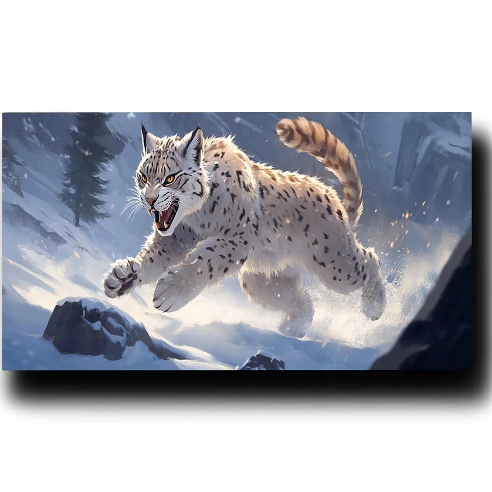 Pintar por Numeros Adultos Animal, Pintar por Numeros Niños Kit Manualidades Adultos Árbol Cuadros para Pintar por Numeros Pintura Acrílico, Cuadros Decorativos Regalos Para Mujer 80X160cm 7w-4-M