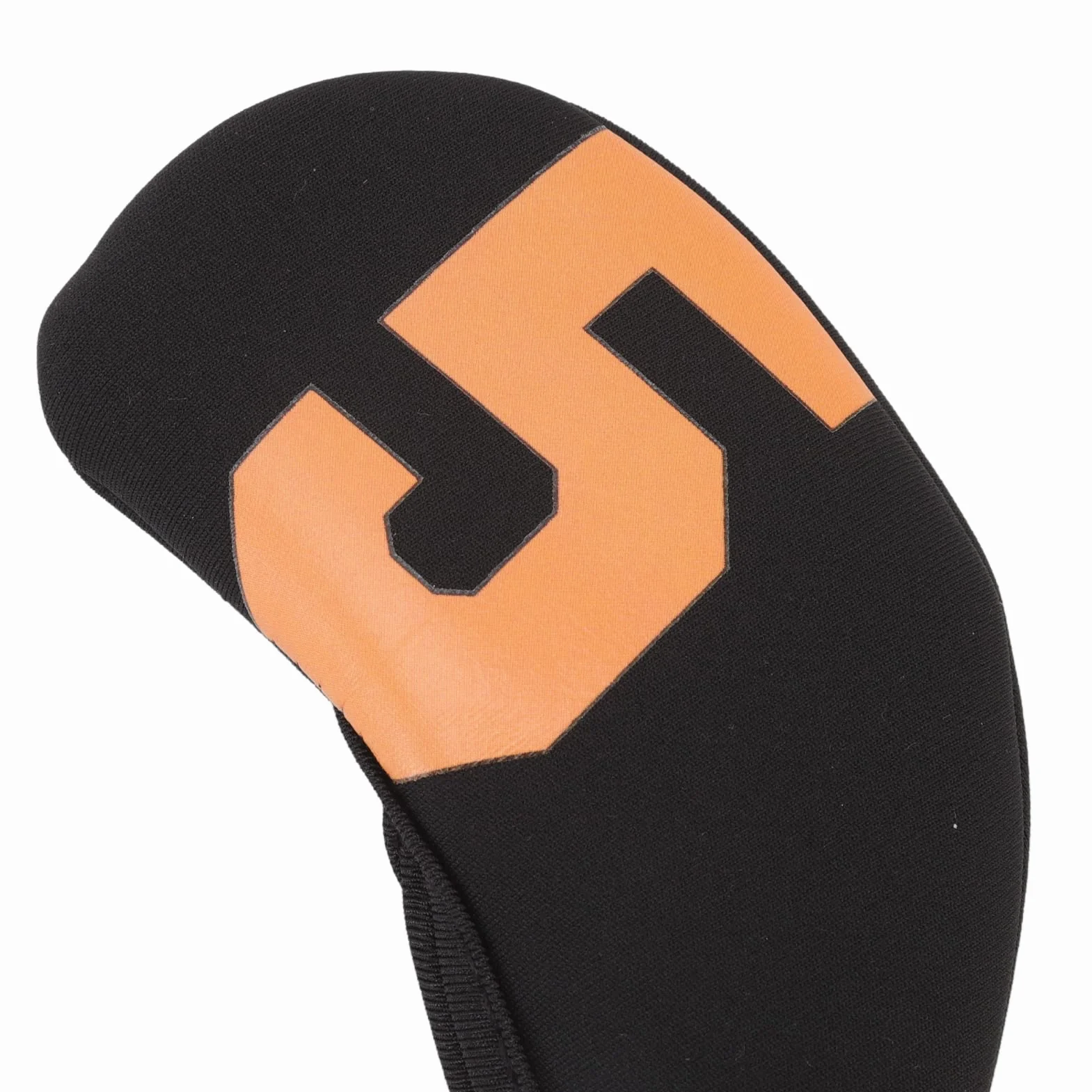 Fundas Premium para Cabezas de Hierro de Golf, Neopreno Impermeable, con Numeración de Colores, 10 Uds. (Negro)