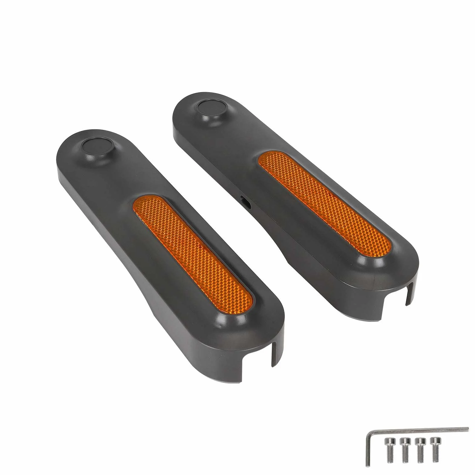 Kit de cubierta protectora reflectante para Xiaomi Mi4 Ultra Cache Horquilla Delantera/Trasera para Scooter Eléctrico Accesorios Piezas de Repuesto