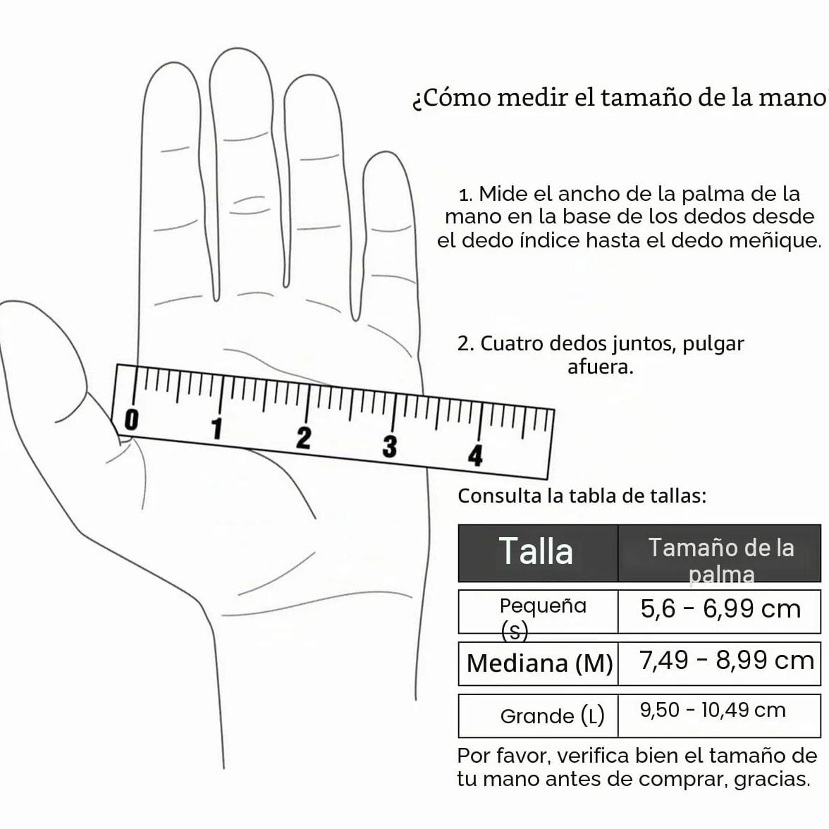 Muñequera Ajustada para Snowboard, Patinaje, monopatín