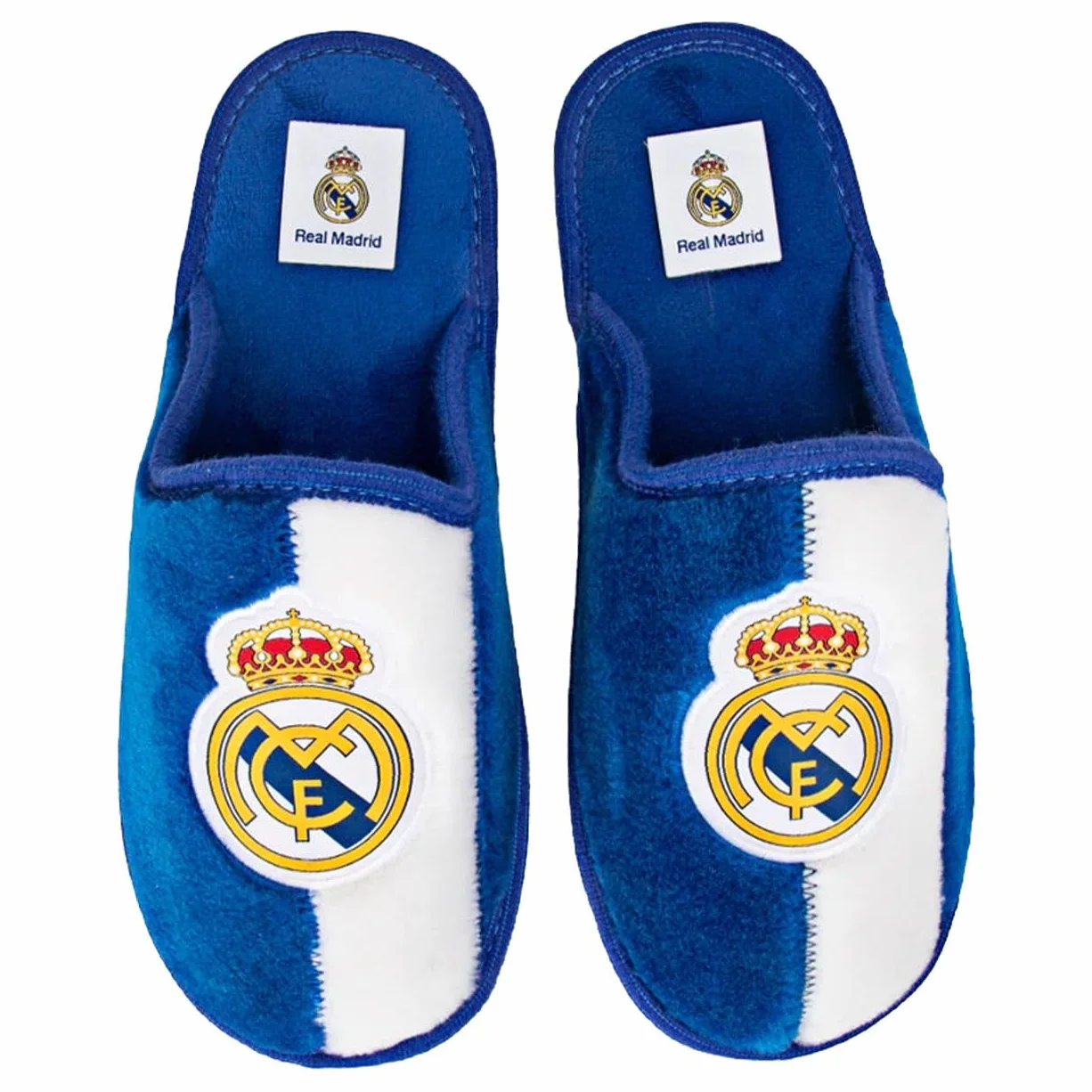 MARPEN SLIPPERS, Zapatillas de casa Real Madrid CF Oficiales Temporada 24/25 para Hombre o Mujer, Ligeras de Invierno