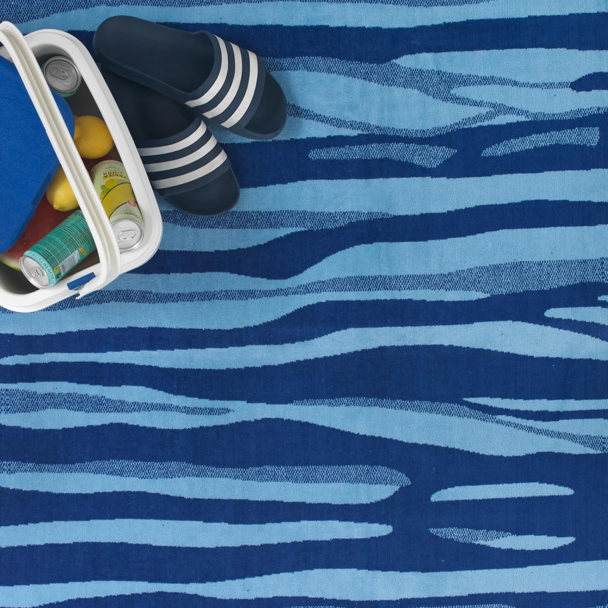 Top Towel - Zomba - Toalla Playa Grande 100x180 cm - 100% Algodón Egipcio Hilo Doble - Acabado Terciopelo Suave y Duradero - Ideal Playa y Piscina - Lavable a Máquina