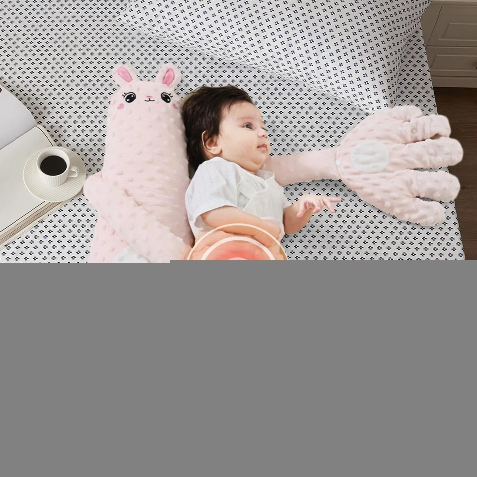 Baby Sleeping Hand Beater, Soath Sooth Toy De Chocolate, 5.91 Pulgadas
