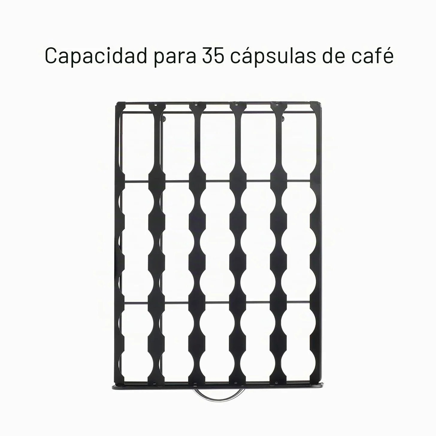 HiveNets Dolce Gusto - Organizador de cápsulas de café con capacidad para 35 piezas