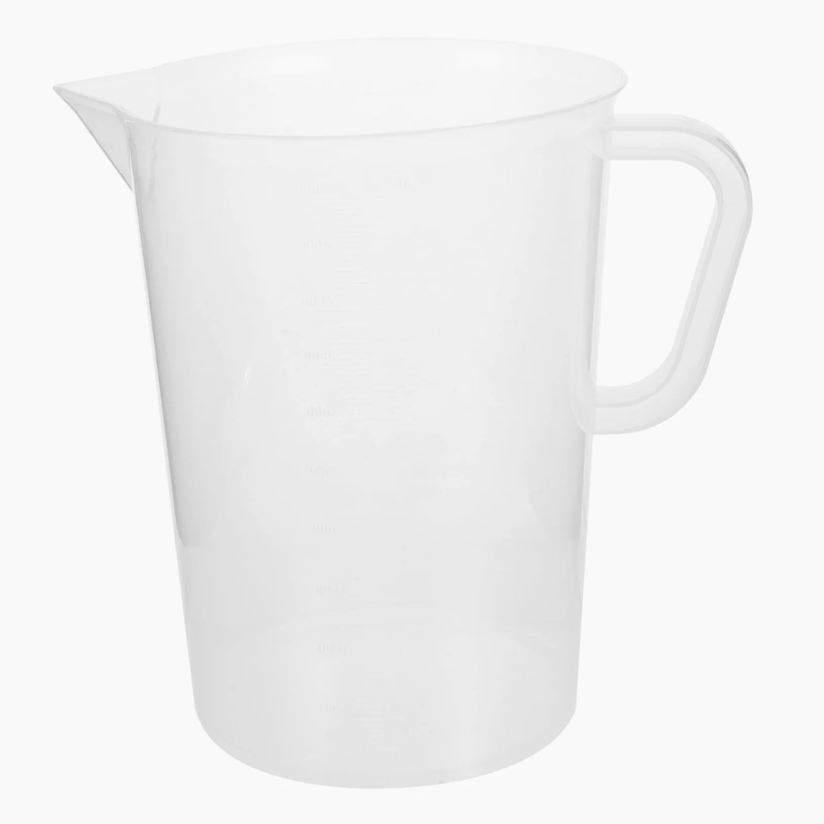 Vaso Medidor de Plástico de Resistente y Doble Cara para Cocina y Uso Doméstico Práctico y Fácil de Limpiar