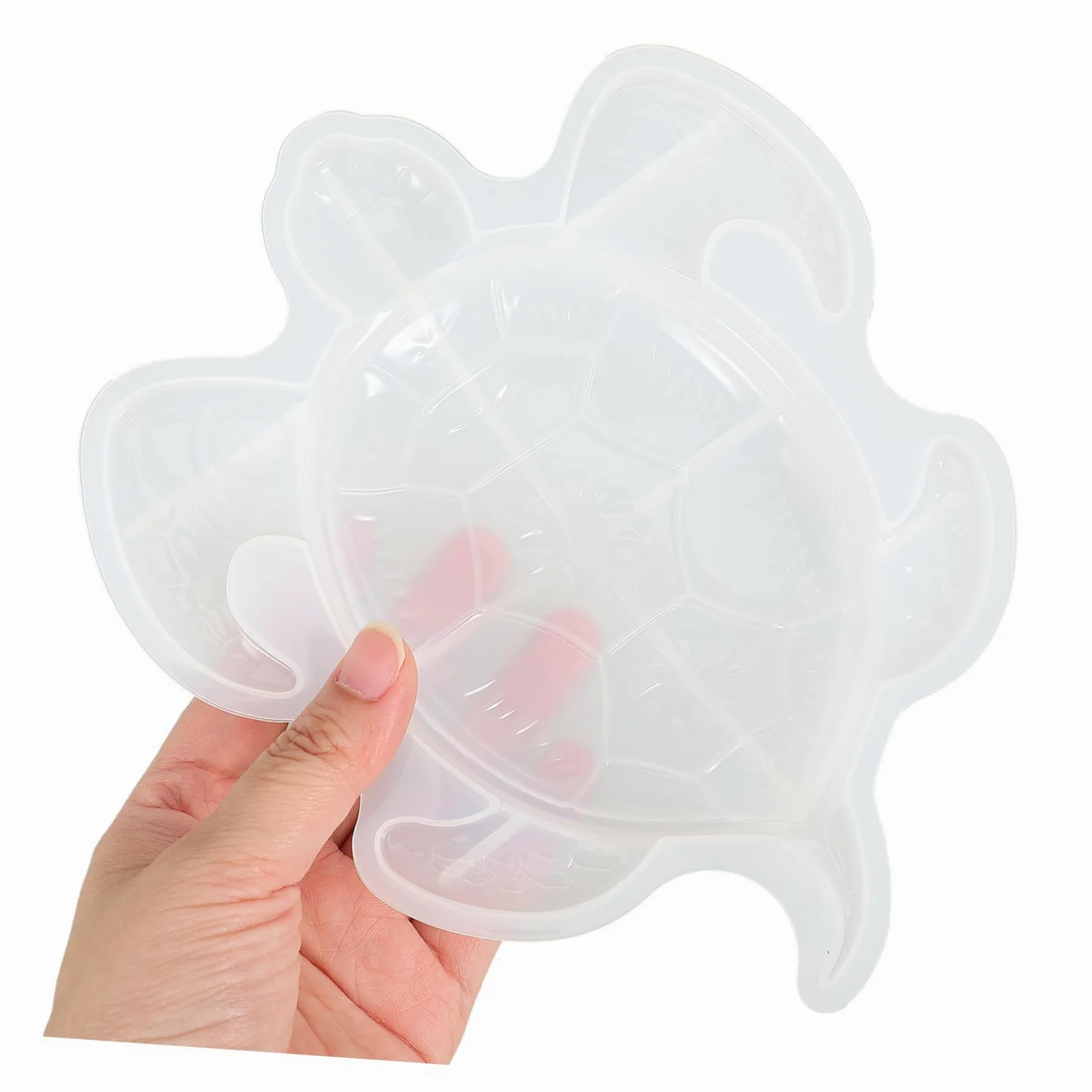 STOBOK 3 Juegos Molde De Silicona - Molde Animales - Molde Tortuga - Manualidades Resina Molde Artesanal Moldes De Silicona Para Manualidades Fundición Gel De Sílice 2 Piezas * 3