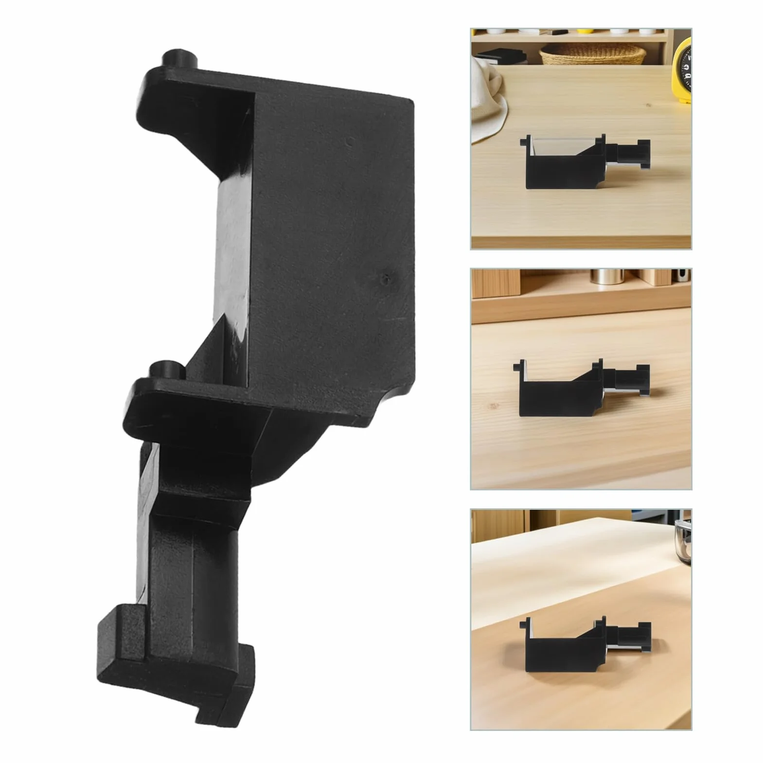 Gadpiparty Pestillo de Gancho Puerta Microondas 4 Piezas Plástico Resistente Cierre Seguro Cocina Reemplazo Compatible Hogar