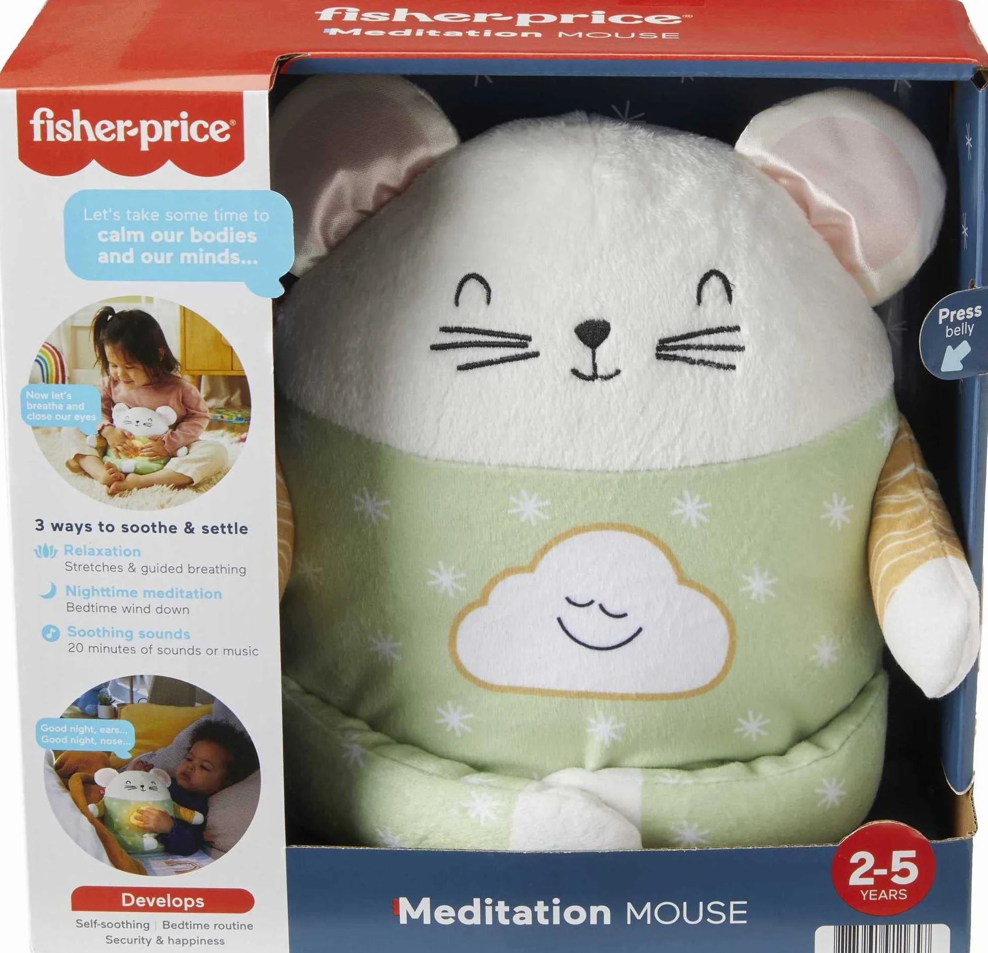 Fisher-Price Soothe & Meditate Mouse