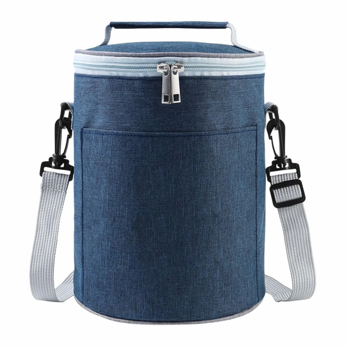 Bolsa de Aislamiento Térmico Compacta de Oxford para Comida, Bolsa de Almuerzo para Exteriores Adecuado para Picnic y Viajes, Diseño Resistente y Portátil