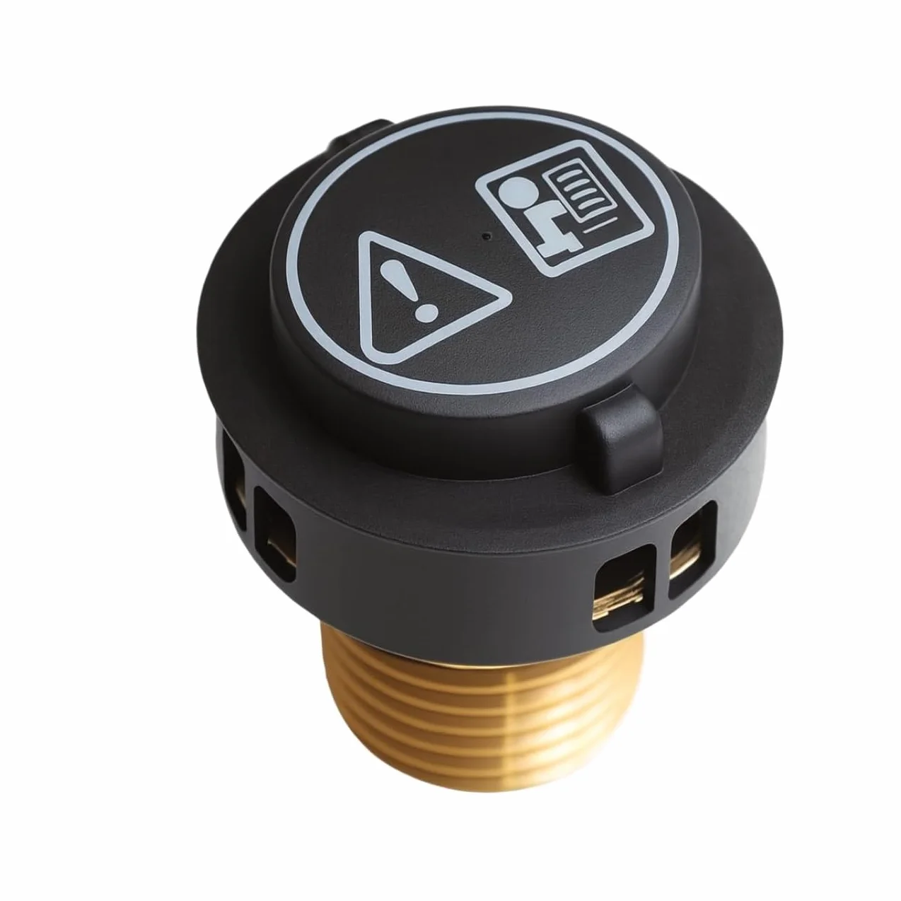 Cierre de presión de seguridad compatible con Karcher SC 1402 SC 5 SC 4 limpiador a vapor – Pieza de repuesto con mecanismo de válvula de presión – Reproducción KA como 4.580-760.0