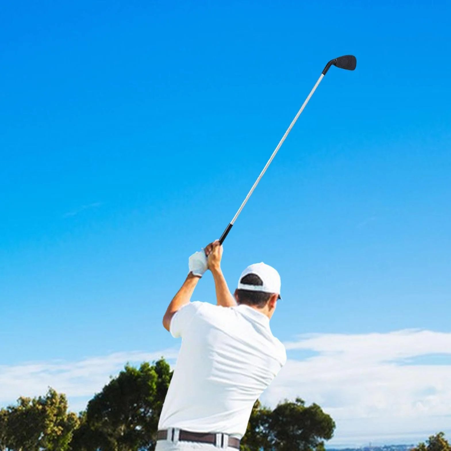Mini putter de golf resistente para hombres diestros y zurdos, interiores y exteriores