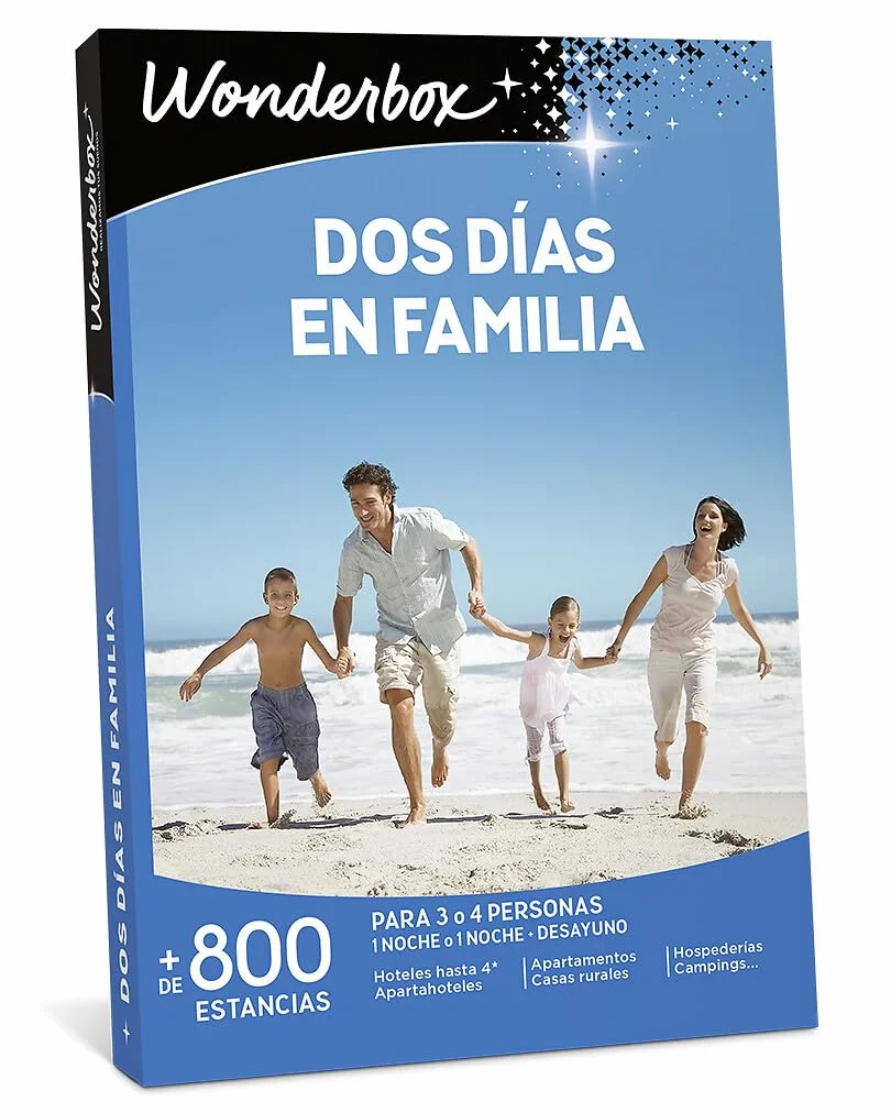 WONDERBOX Caja Regalo - DOS DÍAS EN FAMILIA - 820 estancias inolvidables para cuatro personas