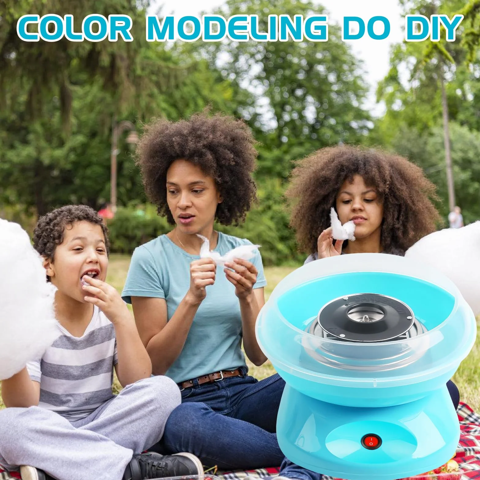 Máquina De Barba De Papá, Máquina De Candy De Algodón, Máquina De Dulces De Algodón, Eléctrico Candy Floss Maker 450w Con Accesorios Para Cumpleaños Varias Fiestas Fácil De Usar Y Limpiar