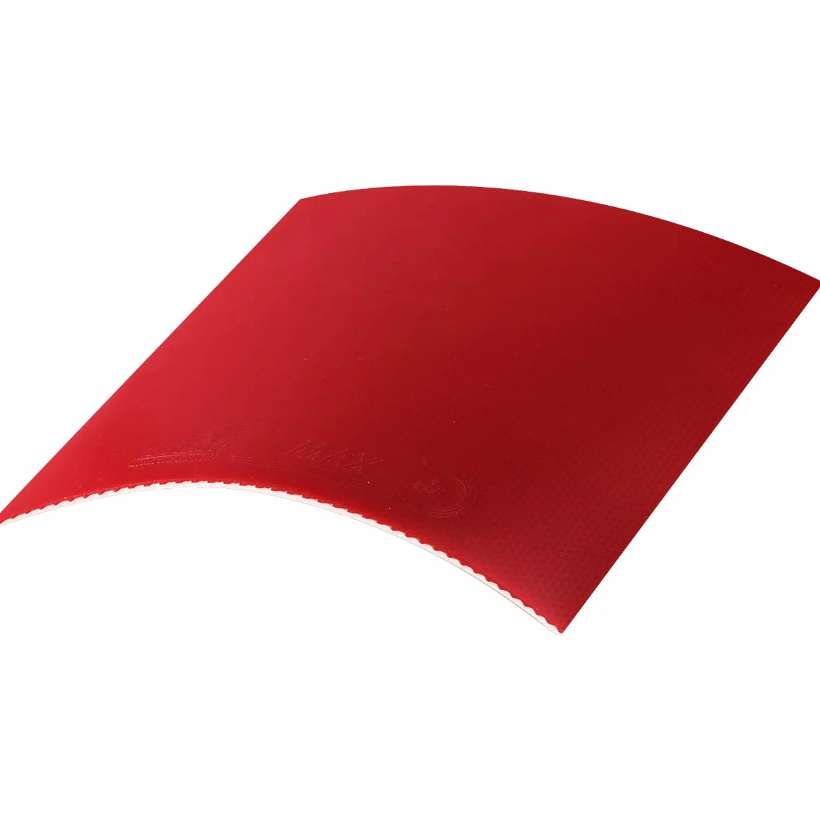 Donier Goma de Ping Pong MAX 2,0 mm Rojo Tenis de Mesa Alta Velocidad Control